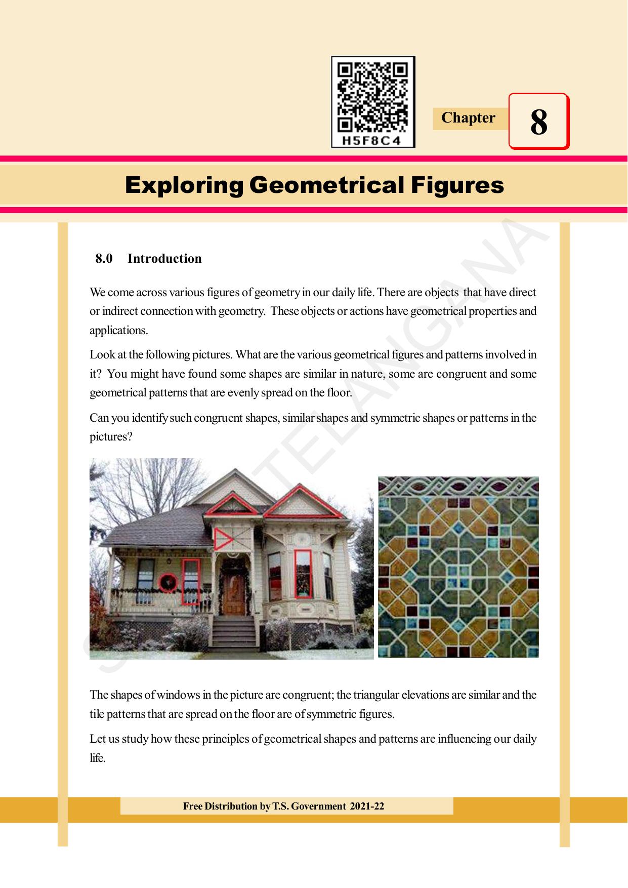 TS SCERT Class 8 Maths (English Medium) Text Book - Page 196
