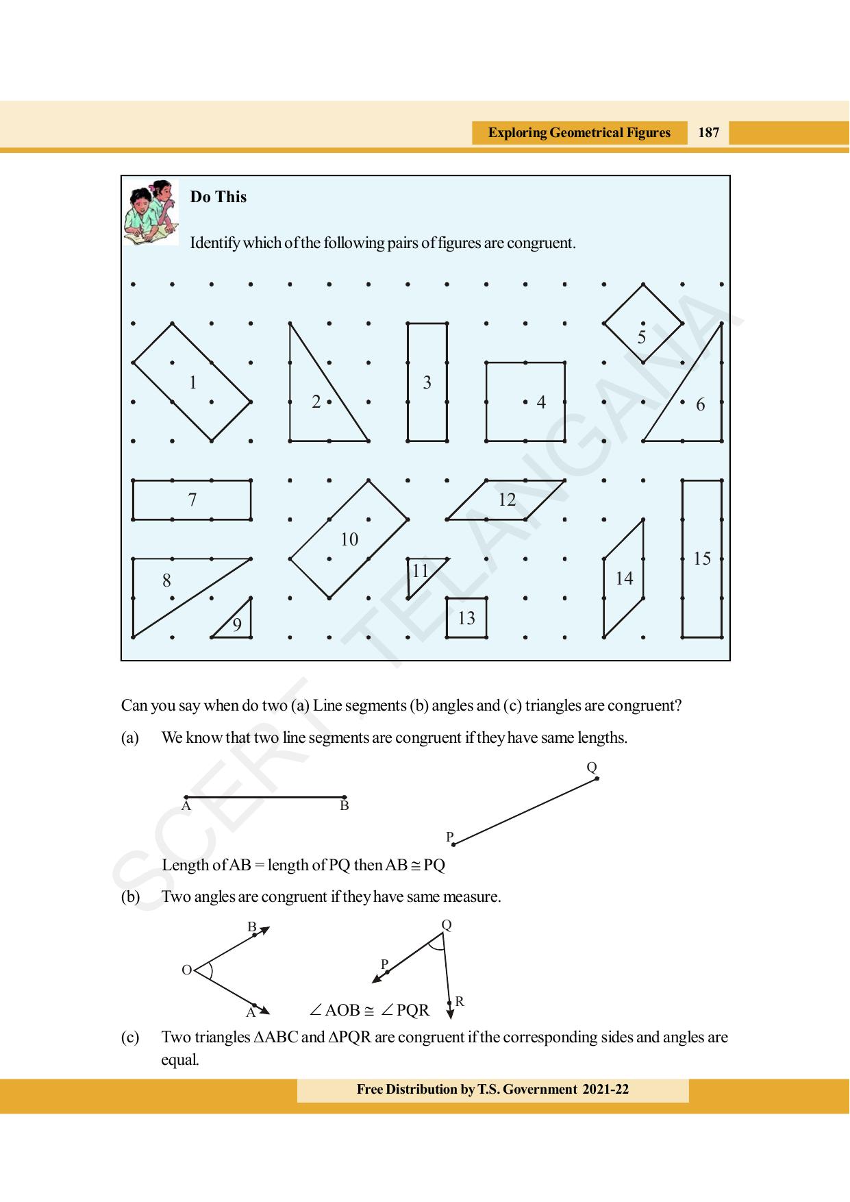 TS SCERT Class 8 Maths (English Medium) Text Book - Page 199