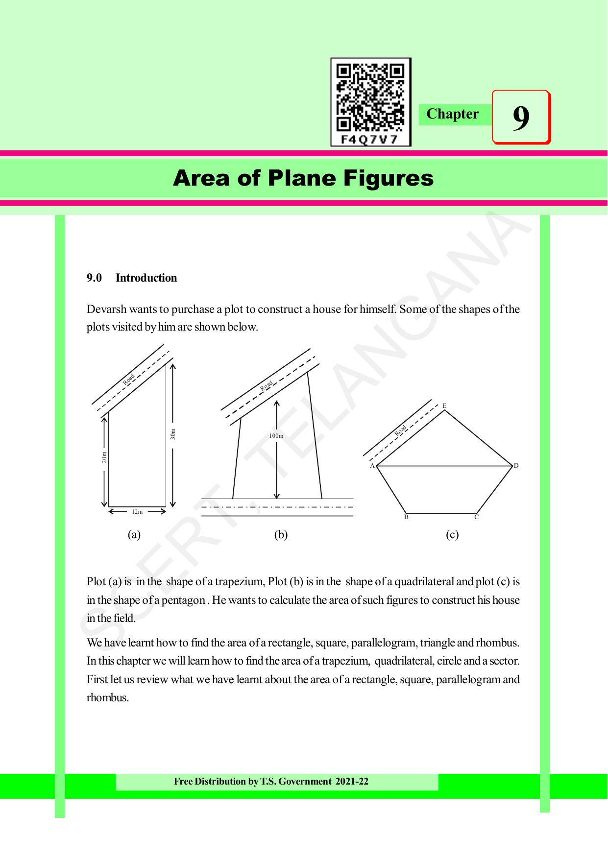 TS SCERT Class 8 Maths (English Medium) Text Book - Page 214