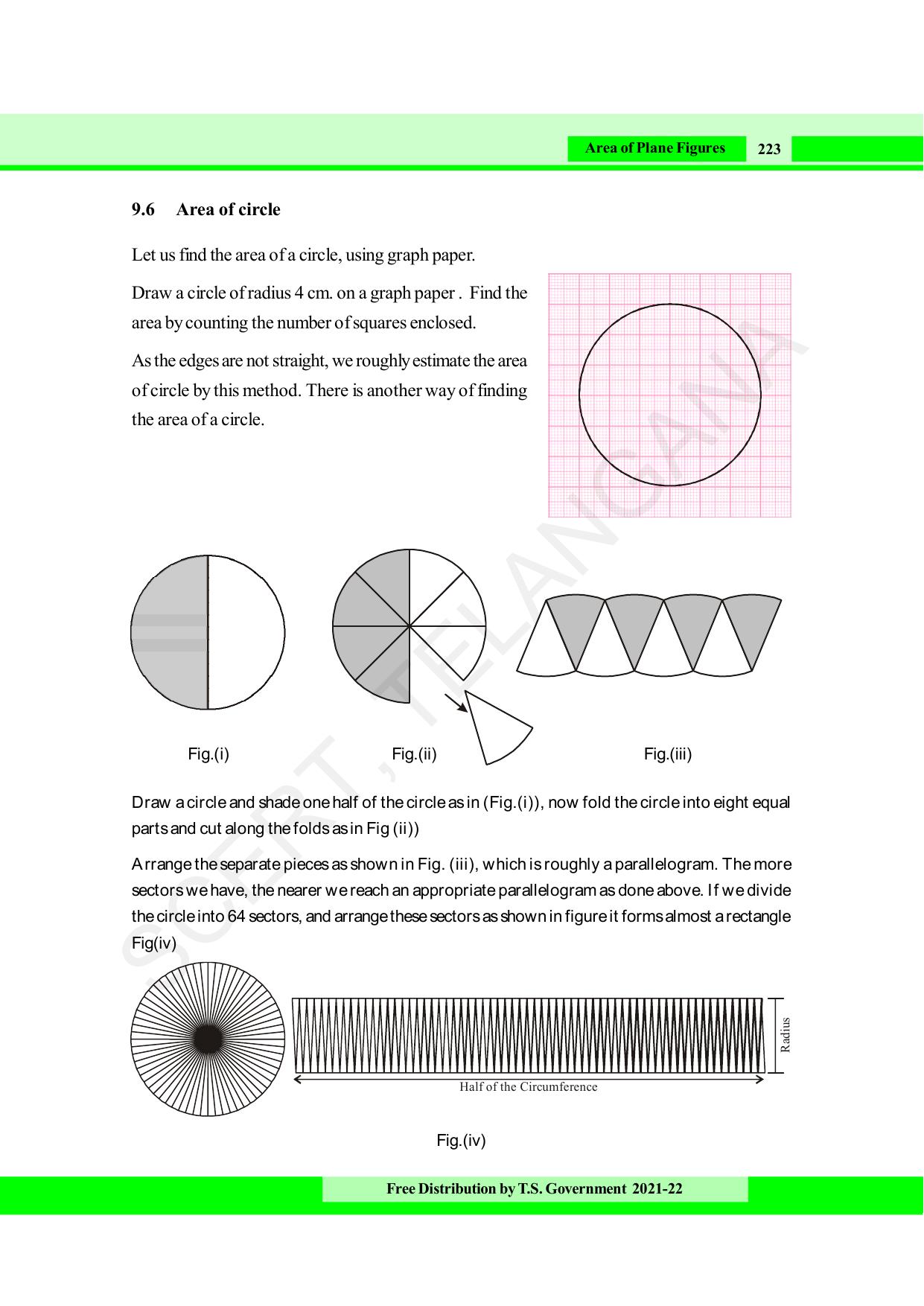 TS SCERT Class 8 Maths (English Medium) Text Book - Page 235