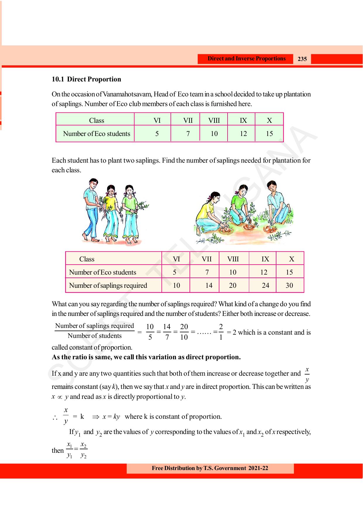 TS SCERT Class 8 Maths (English Medium) Text Book - Page 247