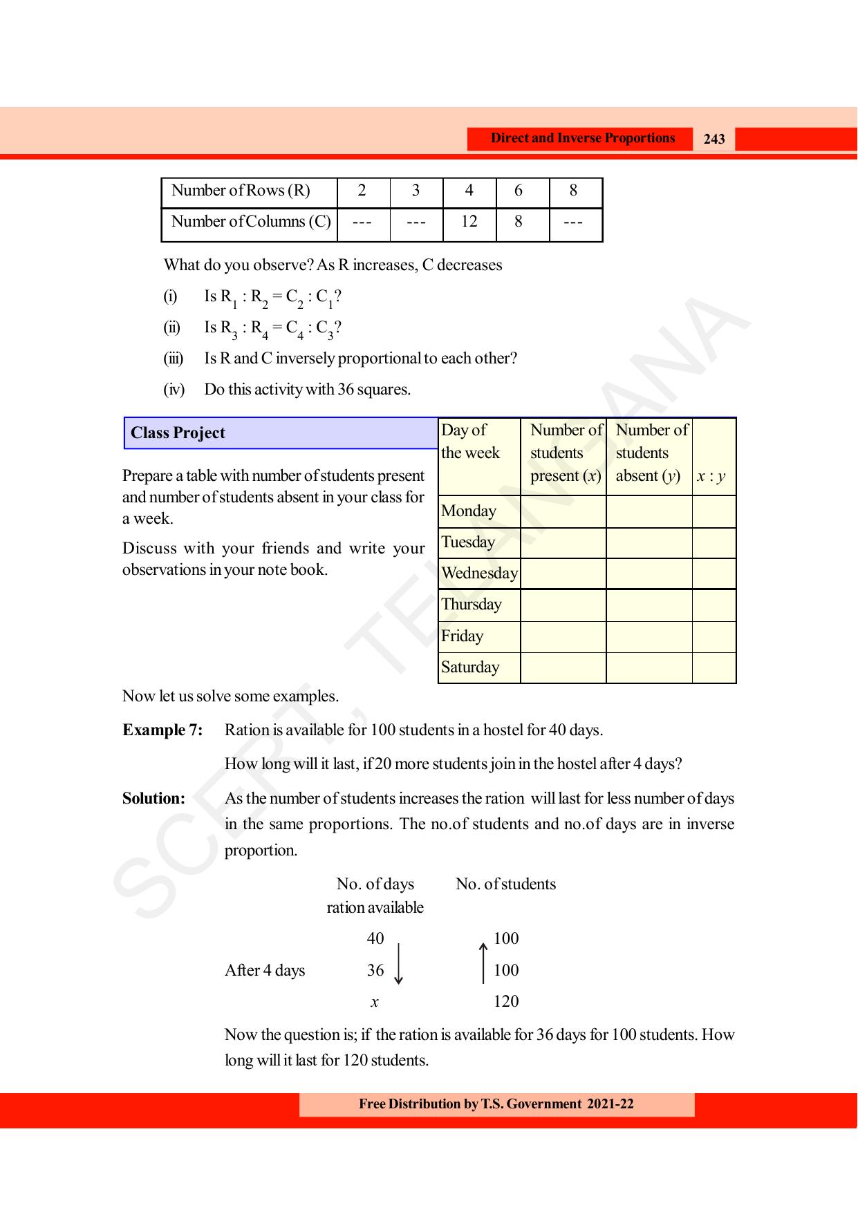 TS SCERT Class 8 Maths (English Medium) Text Book - Page 255