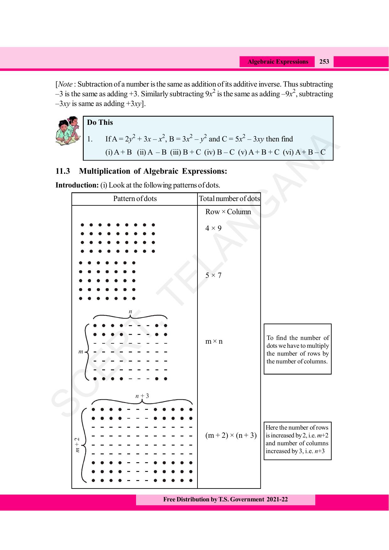 TS SCERT Class 8 Maths (English Medium) Text Book - Page 265