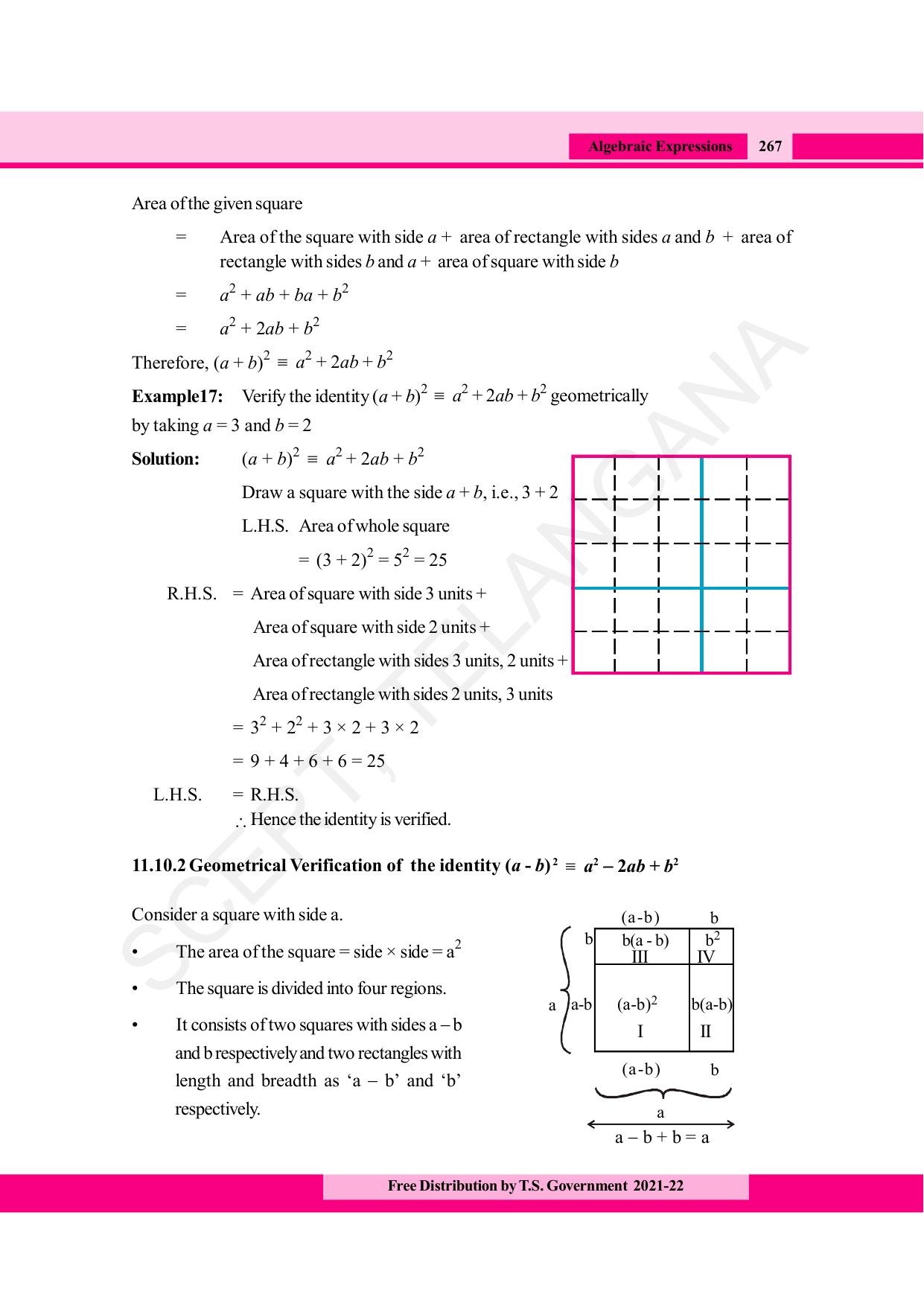 TS SCERT Class 8 Maths (English Medium) Text Book - Page 279