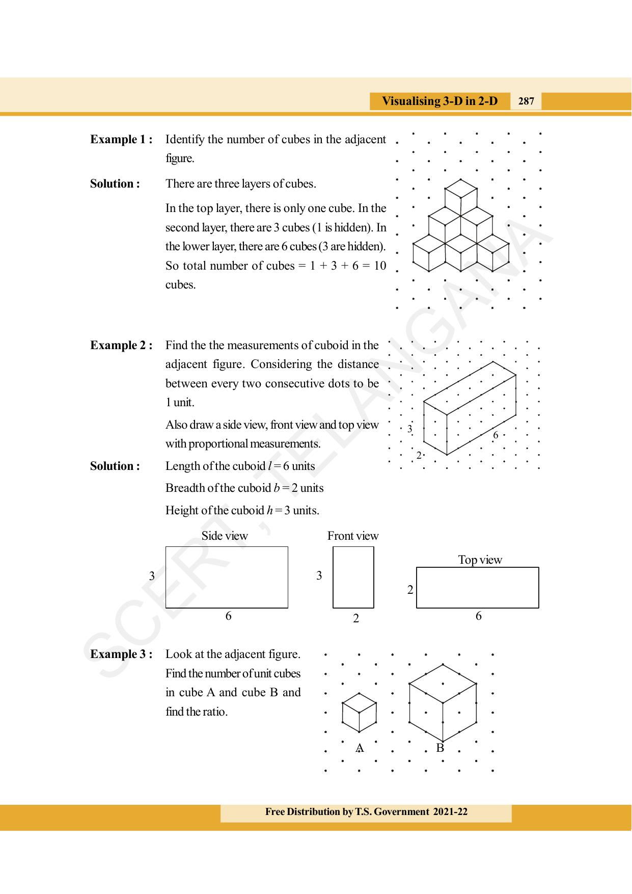 TS SCERT Class 8 Maths (English Medium) Text Book - Page 299