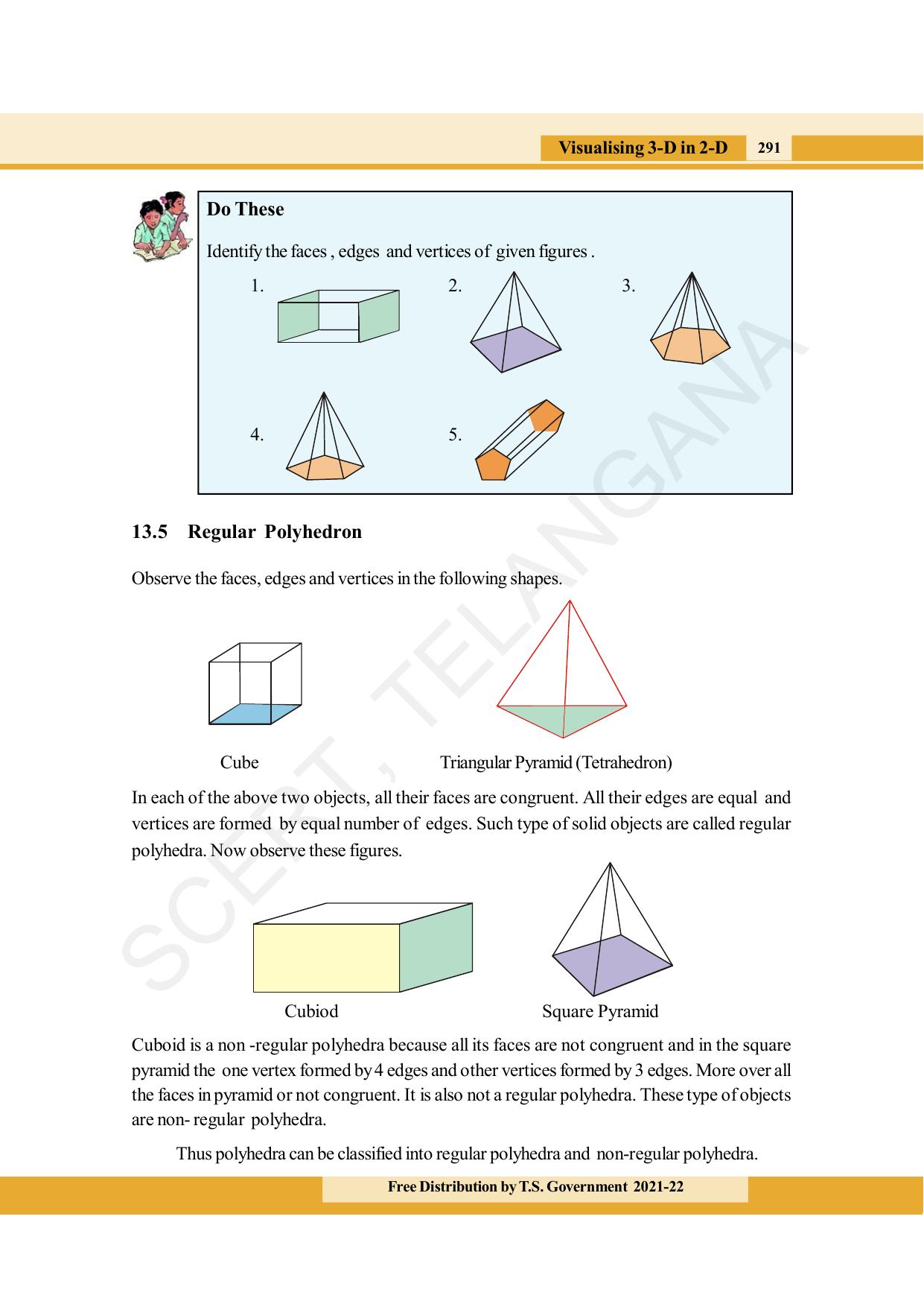 TS SCERT Class 8 Maths (English Medium) Text Book - Page 303