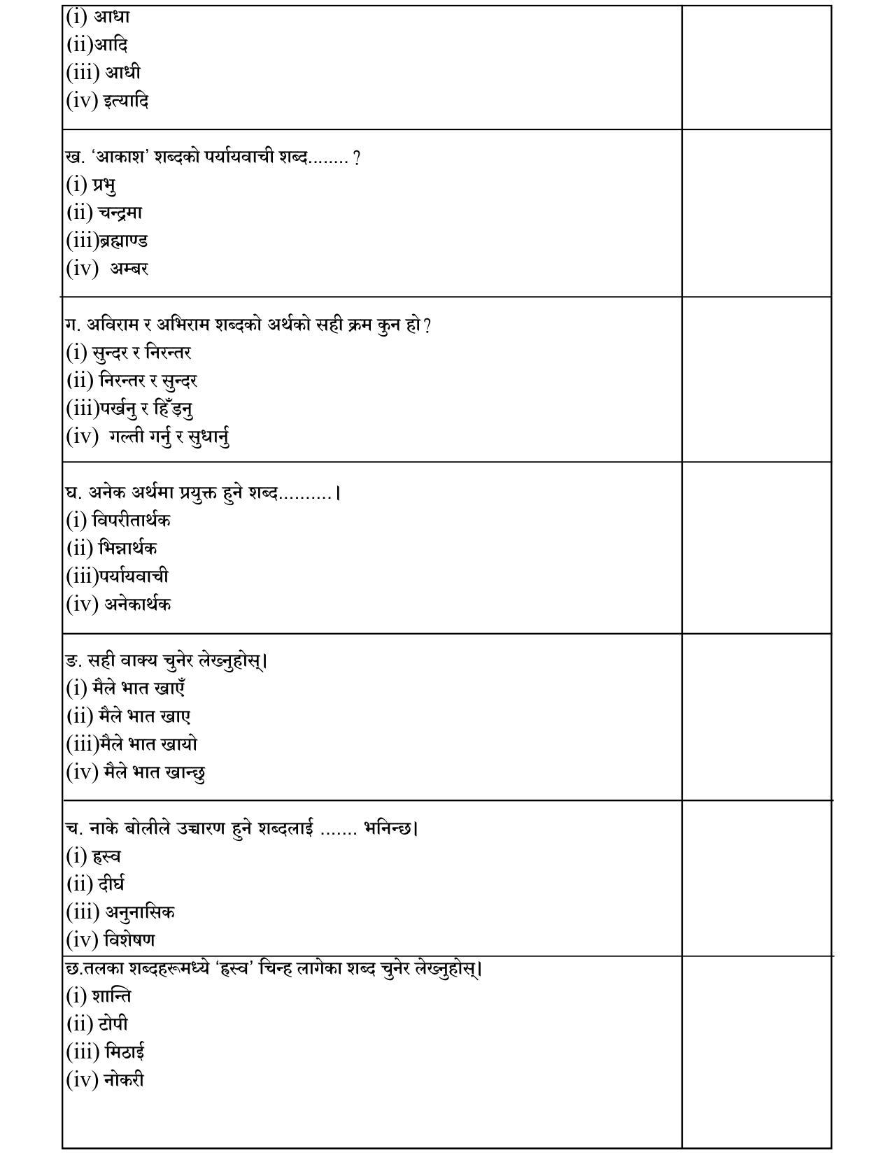 CBSE Class 10 Nepali Sample Paper 2021-22 - Page 5
