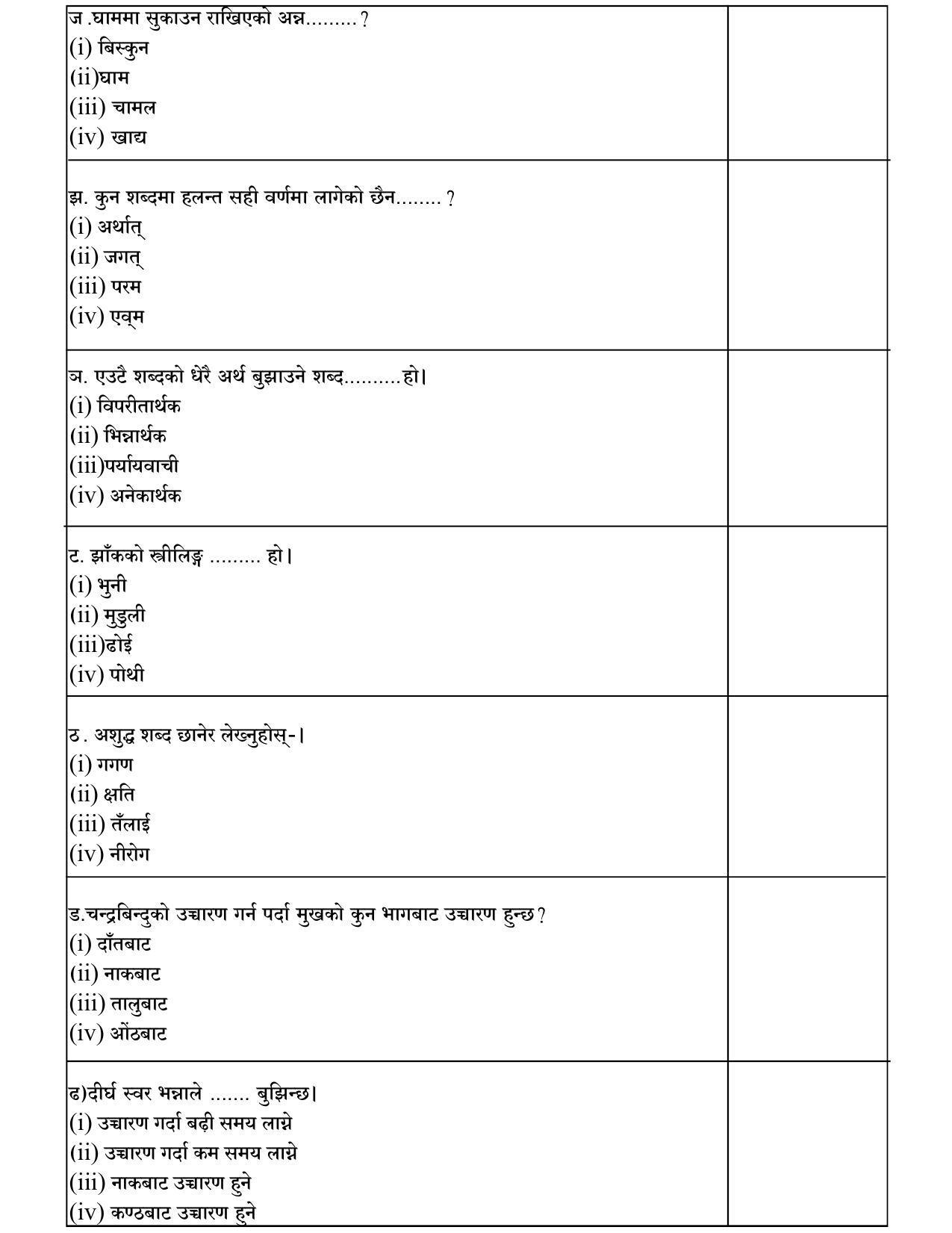 CBSE Class 10 Nepali Sample Paper 2021-22 - Page 6