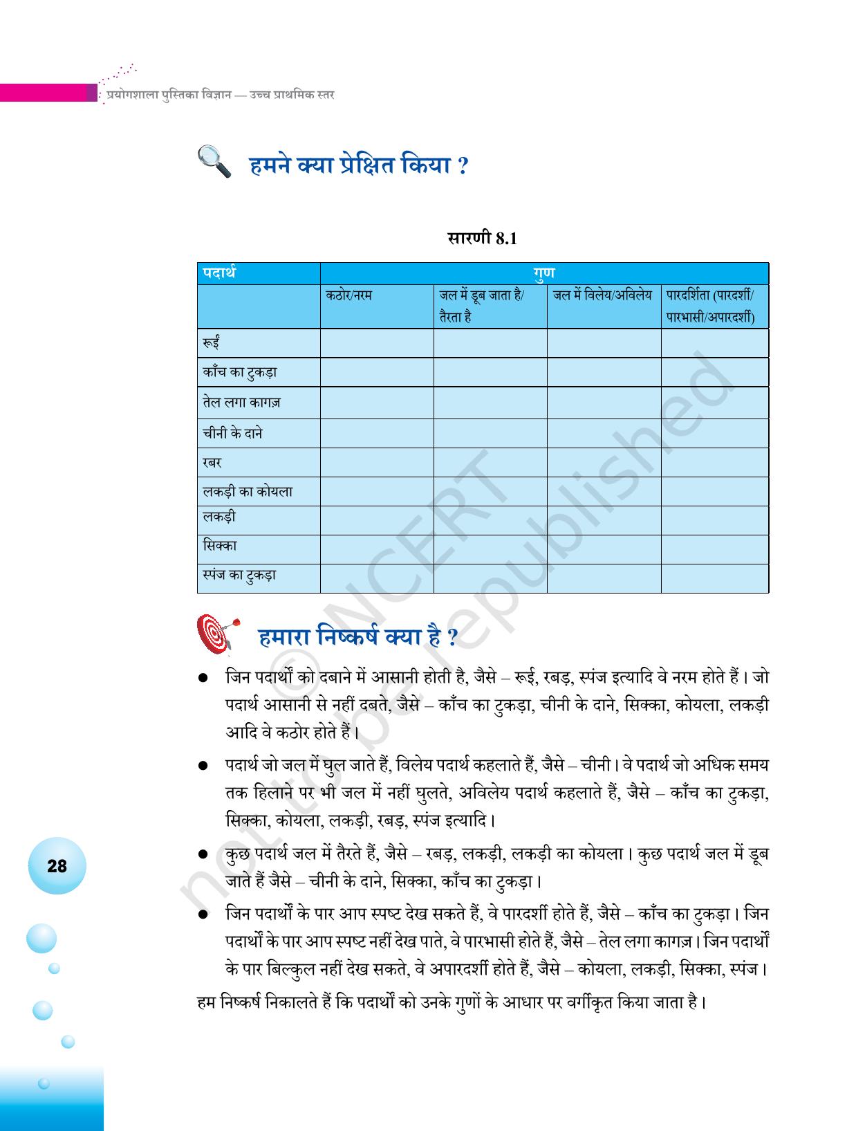NCERT Laboratory Manuals for Class VI to VIII विज्ञान - थीम 2 - Page 4