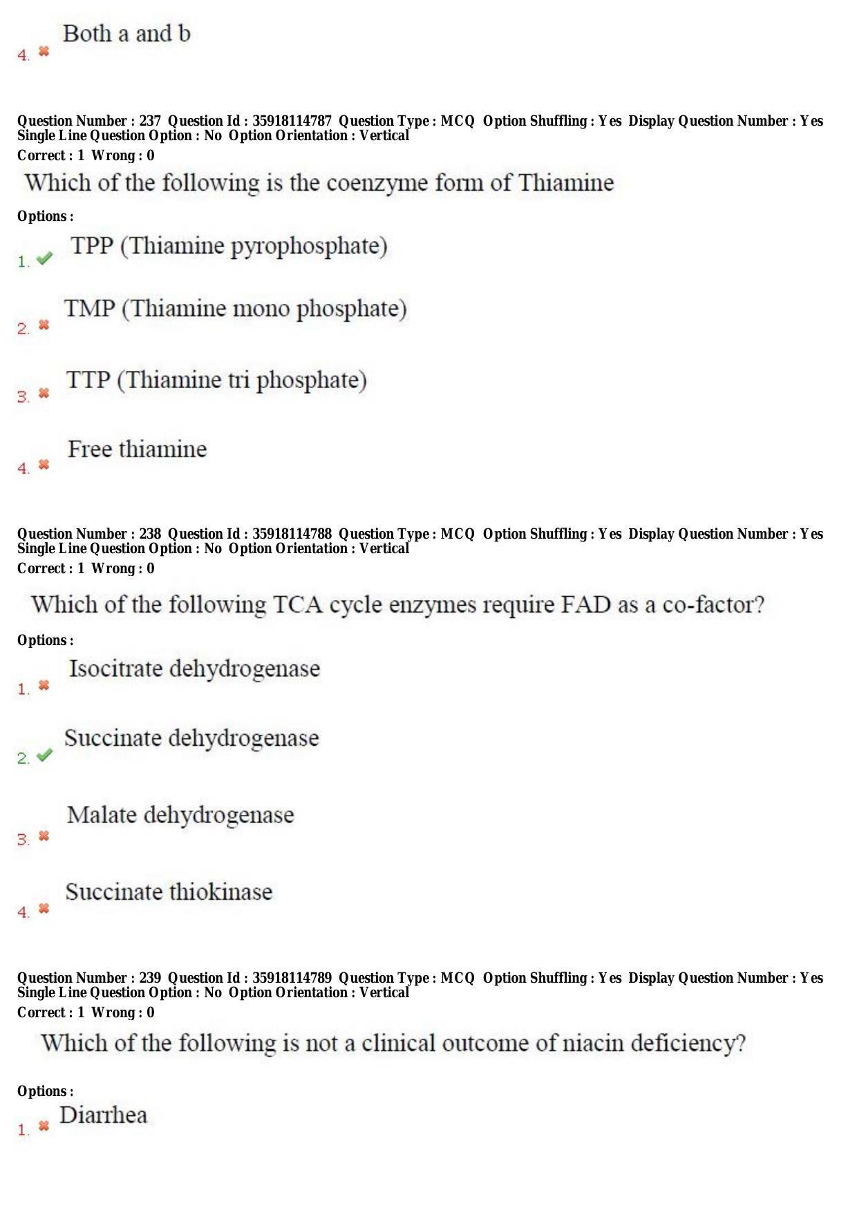 TS CPGET 2018 M.Sc. BCBTESFSGM (Shift 2) Question Paper with Answer Key - Page 137