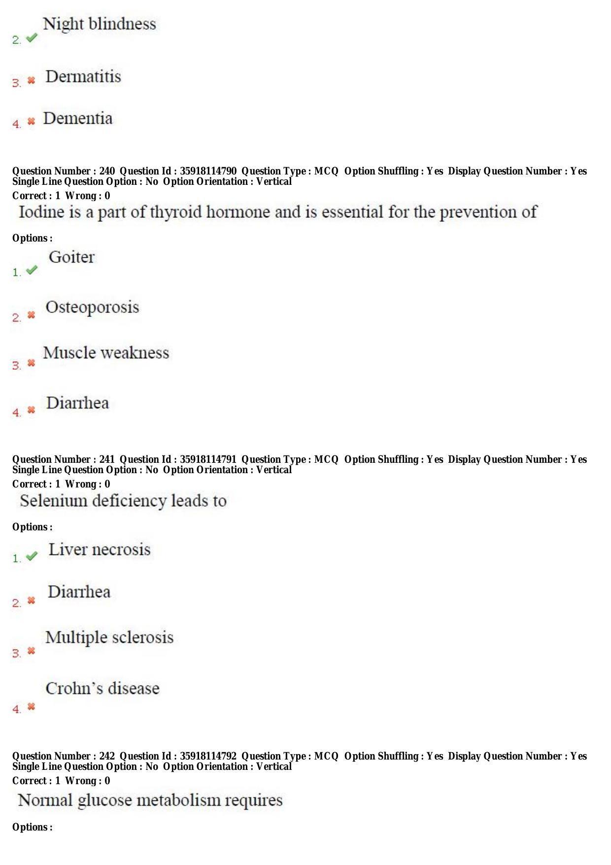 TS CPGET 2018 M.Sc. BCBTESFSGM (Shift 2) Question Paper with Answer Key - Page 138
