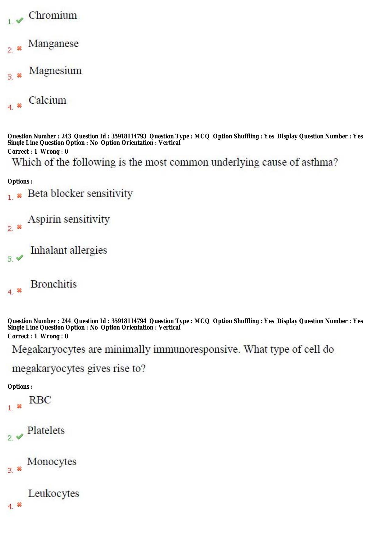 TS CPGET 2018 M.Sc. BCBTESFSGM (Shift 2) Question Paper with Answer Key - Page 139