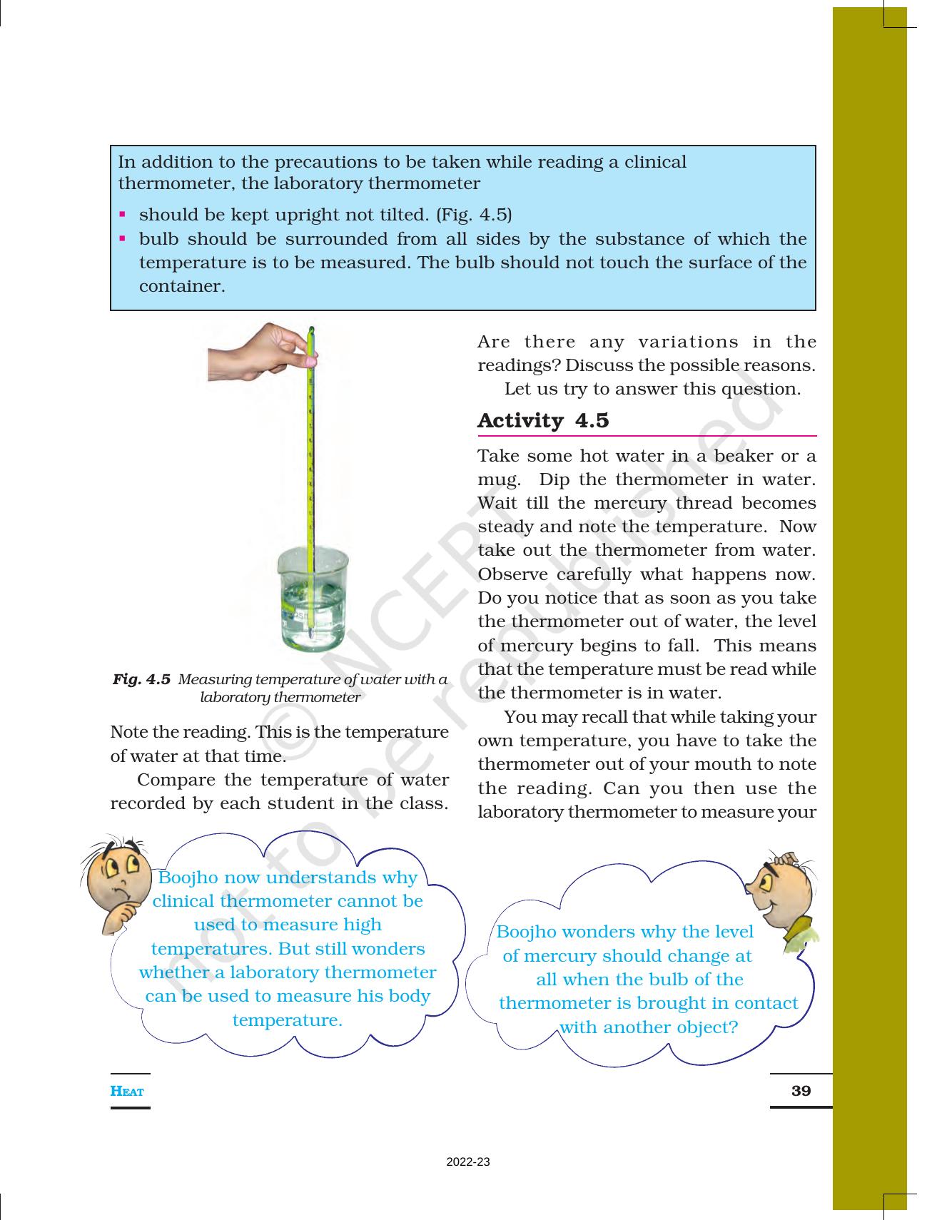 NCERT Book for Class 7 Science: Chapter 4-Heat - Page 5