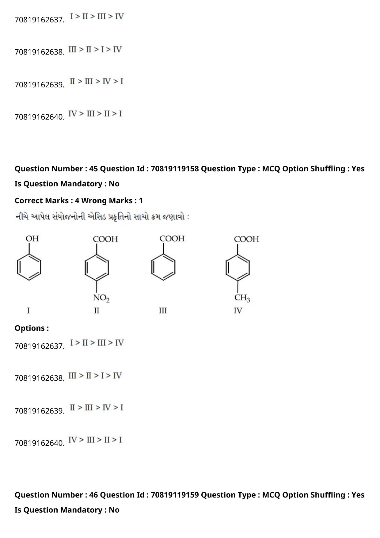 JEE Mains 2021: BTech Gujarati (Shift 2) 25-02-2021 Question Paper - Page 52