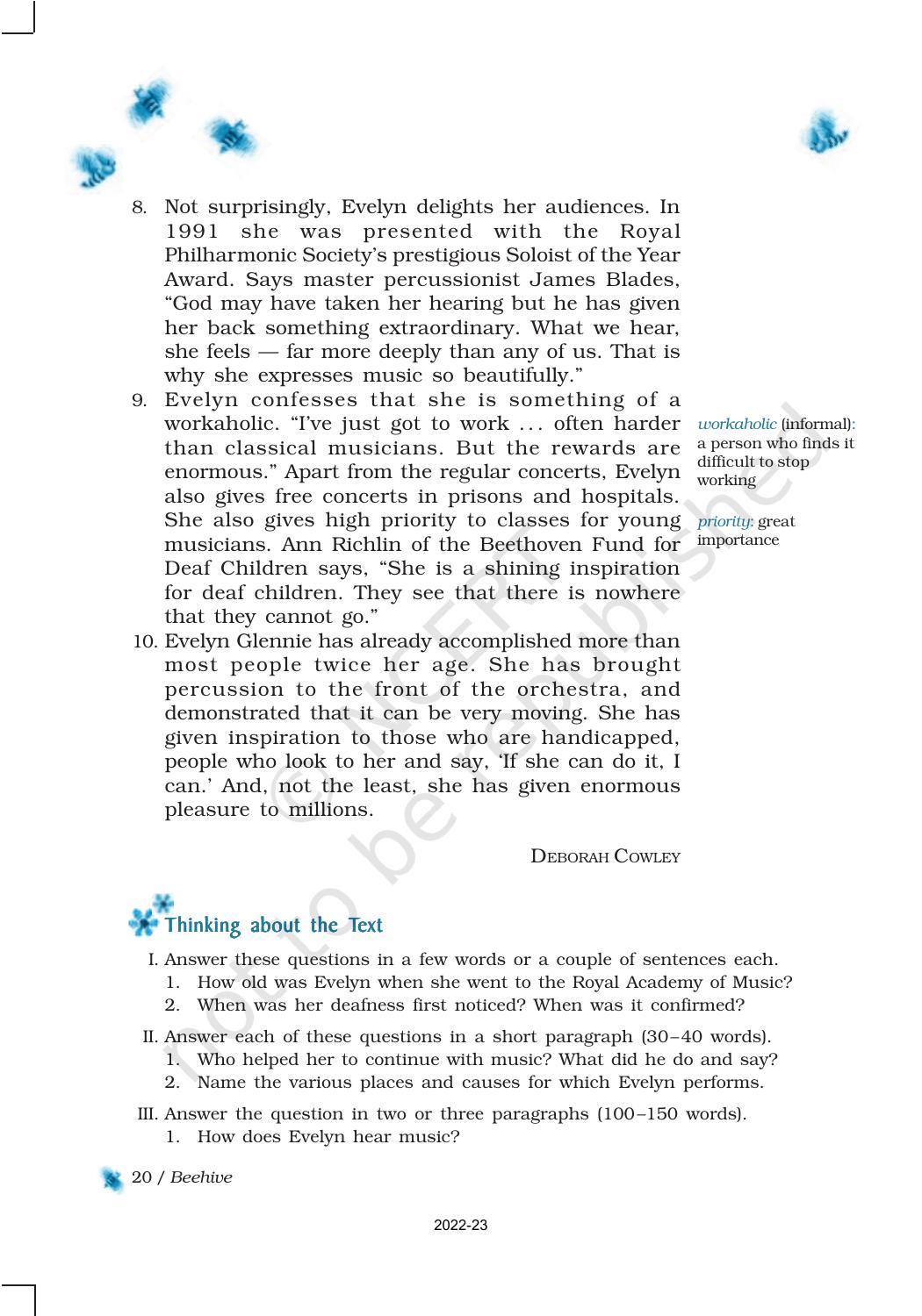 NCERT Book for Class 9 English Chapter 2 The Sound of Music - Page 4