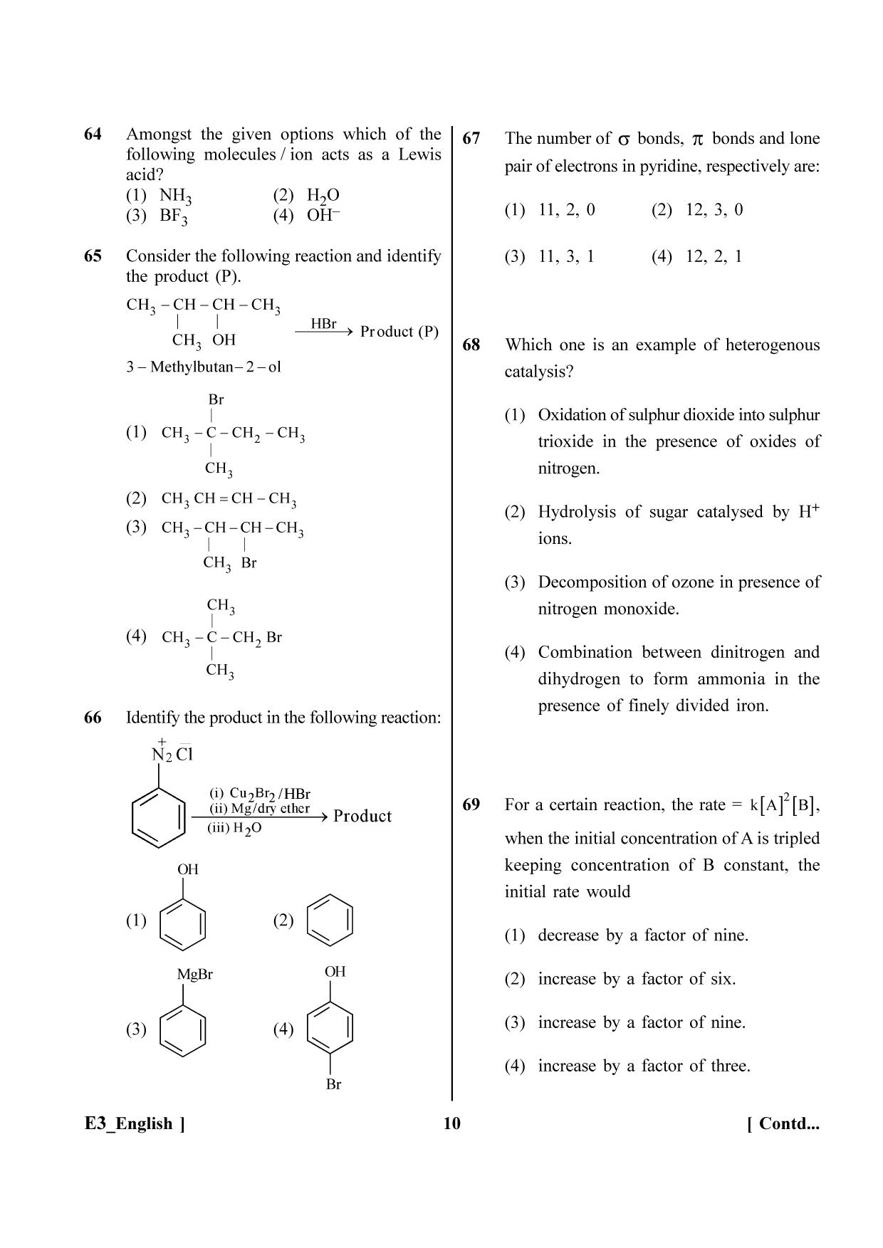 NEET 2023 E6 Official Answer Key - Page 10