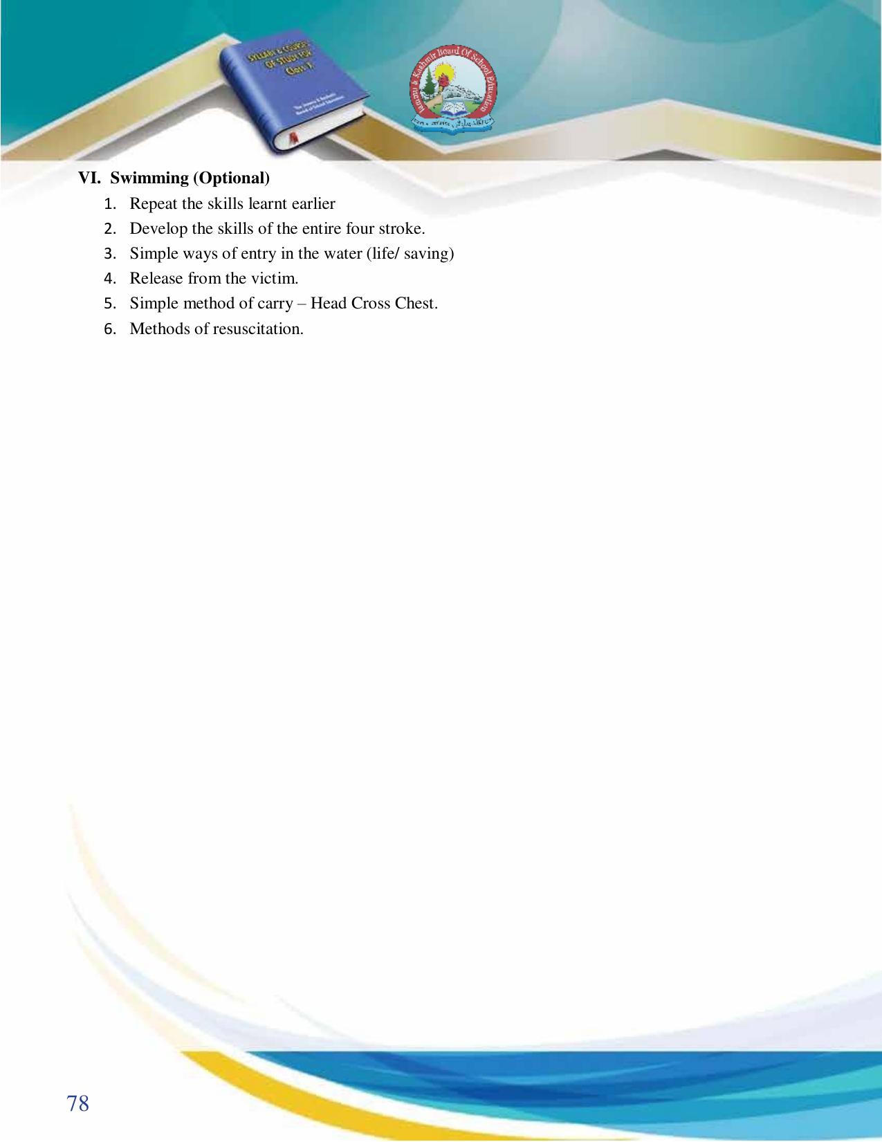 JKBOSE Class 10 Syllabus for JK & Ladakh (2024-25) - Page 79