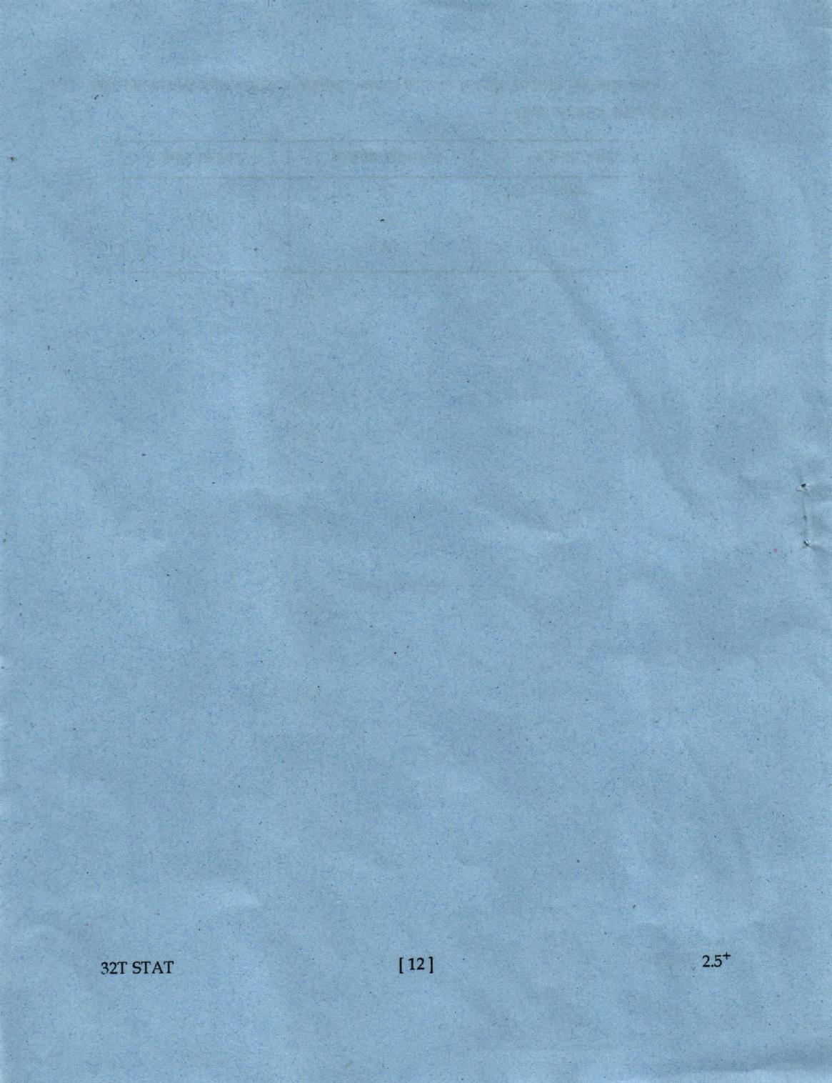 AHSEC Class 12 Statistics Question Papers 2022 - Page 12
