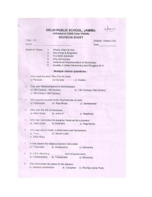 CBSE Worksheets for Class 7 Geography Assignment 4