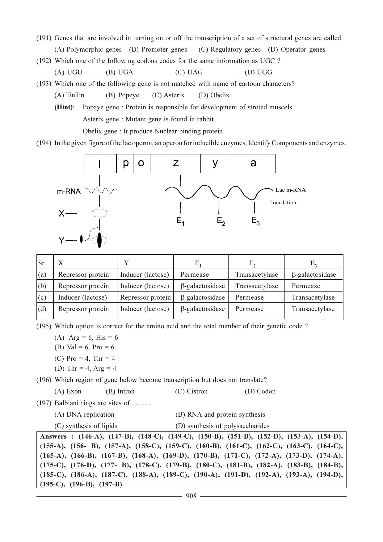 GSEB HSC Biology Question Paper (English Medium)- Chapter 39 - Page 36