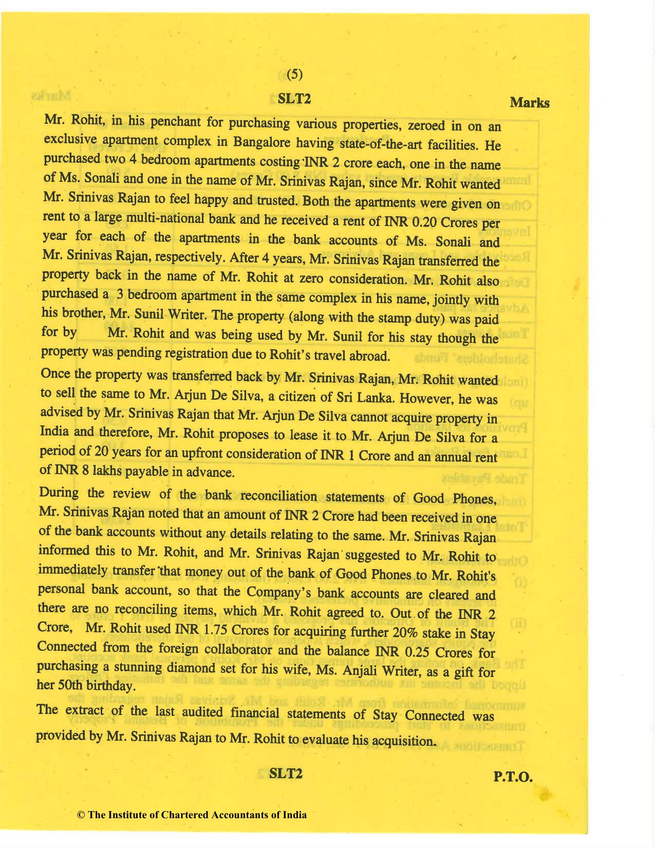 CA Final May 2019 Question Paper - Paper 6D – Economic Laws - Page 5