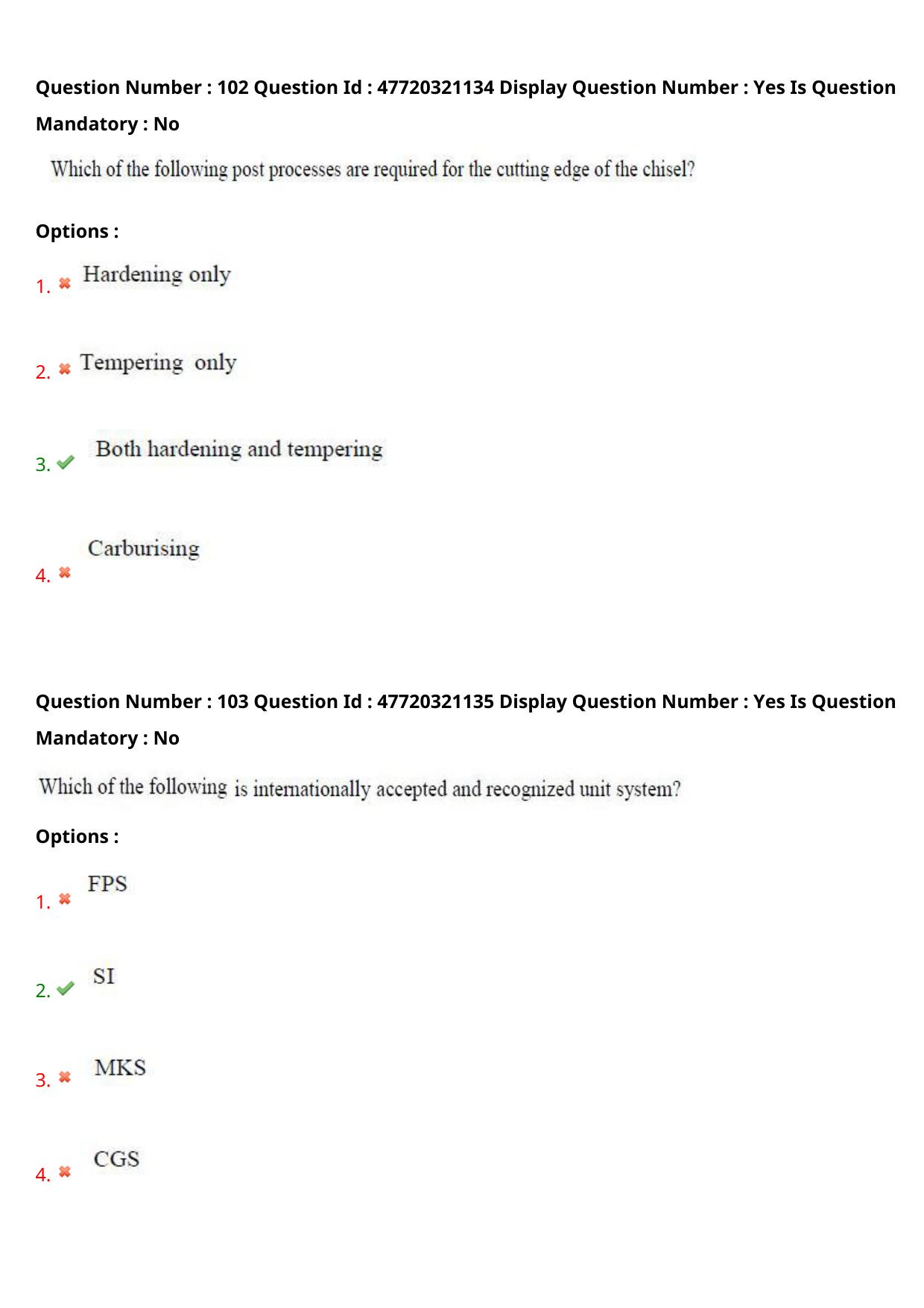 AP ECET 2021 - Mechanical Engineering Question Paper With Preliminary Keys (2) - Page 55