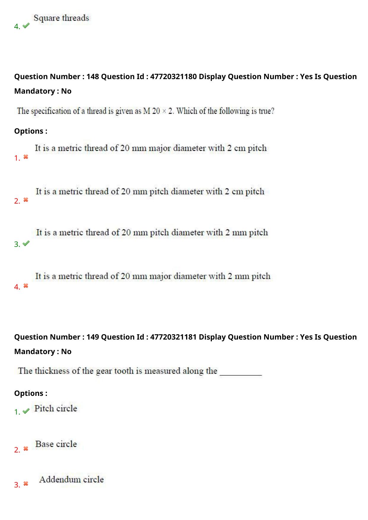 AP ECET 2021 - Mechanical Engineering Question Paper With Preliminary Keys (2) - Page 78