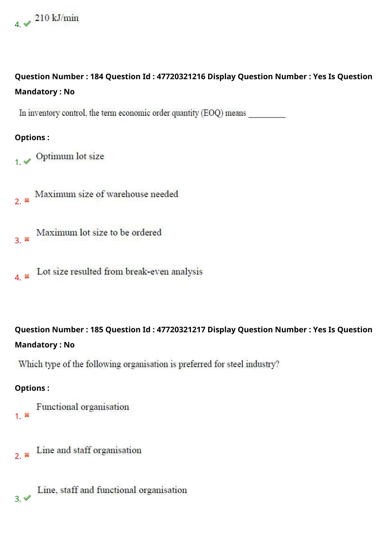 AP ECET 2021 - Mechanical Engineering Question Paper With Preliminary Keys (2) - Page 96