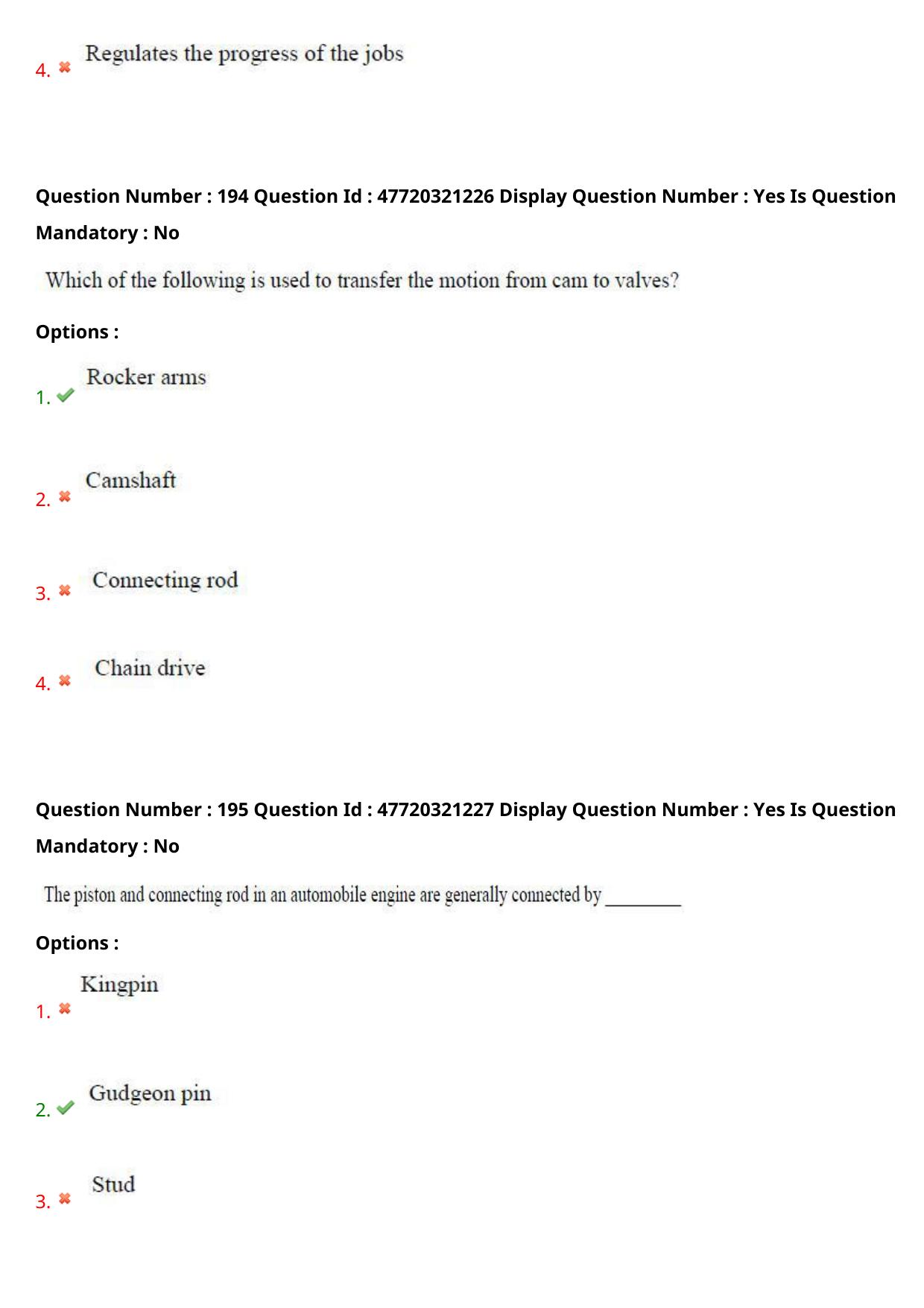 AP ECET 2021 - Mechanical Engineering Question Paper With Preliminary Keys (2) - Page 101