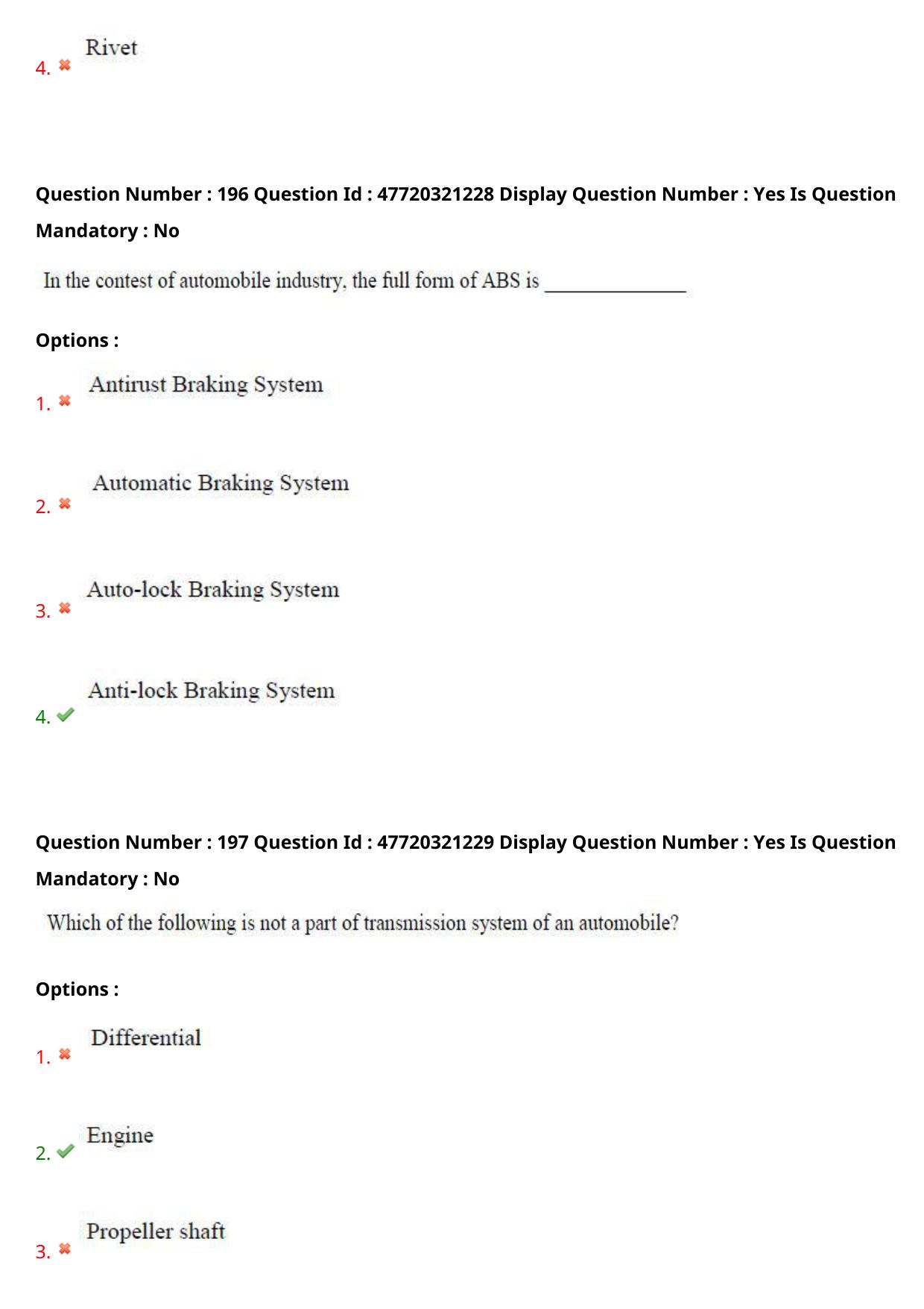 AP ECET 2021 - Mechanical Engineering Question Paper With Preliminary Keys (2) - Page 102
