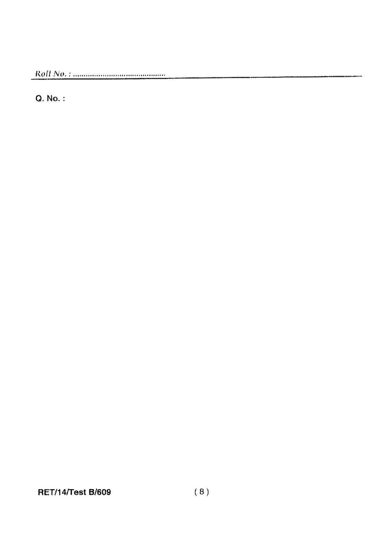 BHU RET Kayachikitsa 2014 Question Paper - Page 10