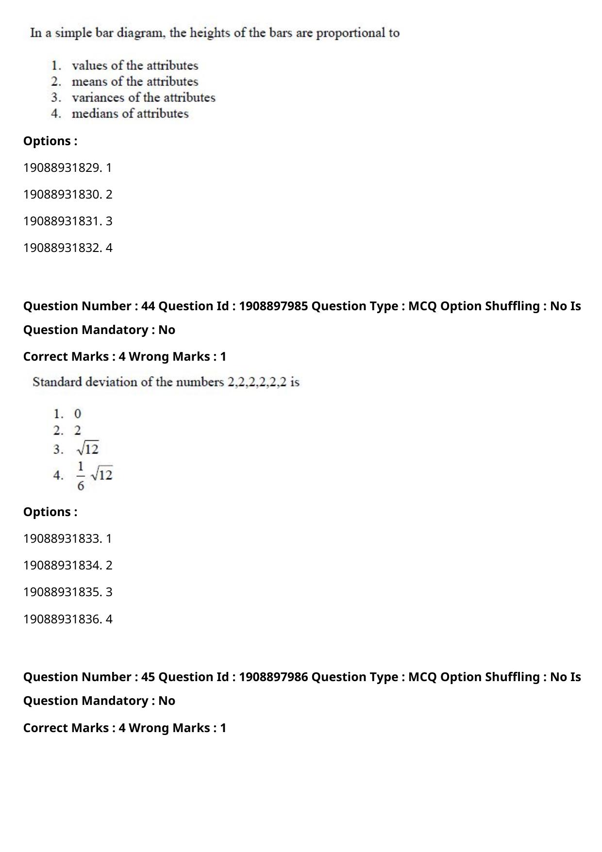 ICAR AIEEA PG 2021 STATISTICAL SCIENCE Question Paper - Page 23