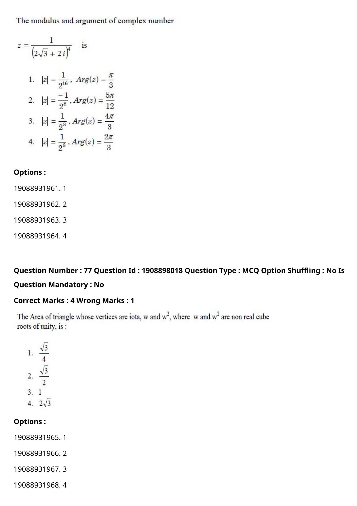 ICAR AIEEA PG 2021 STATISTICAL SCIENCE Question Paper - Page 40