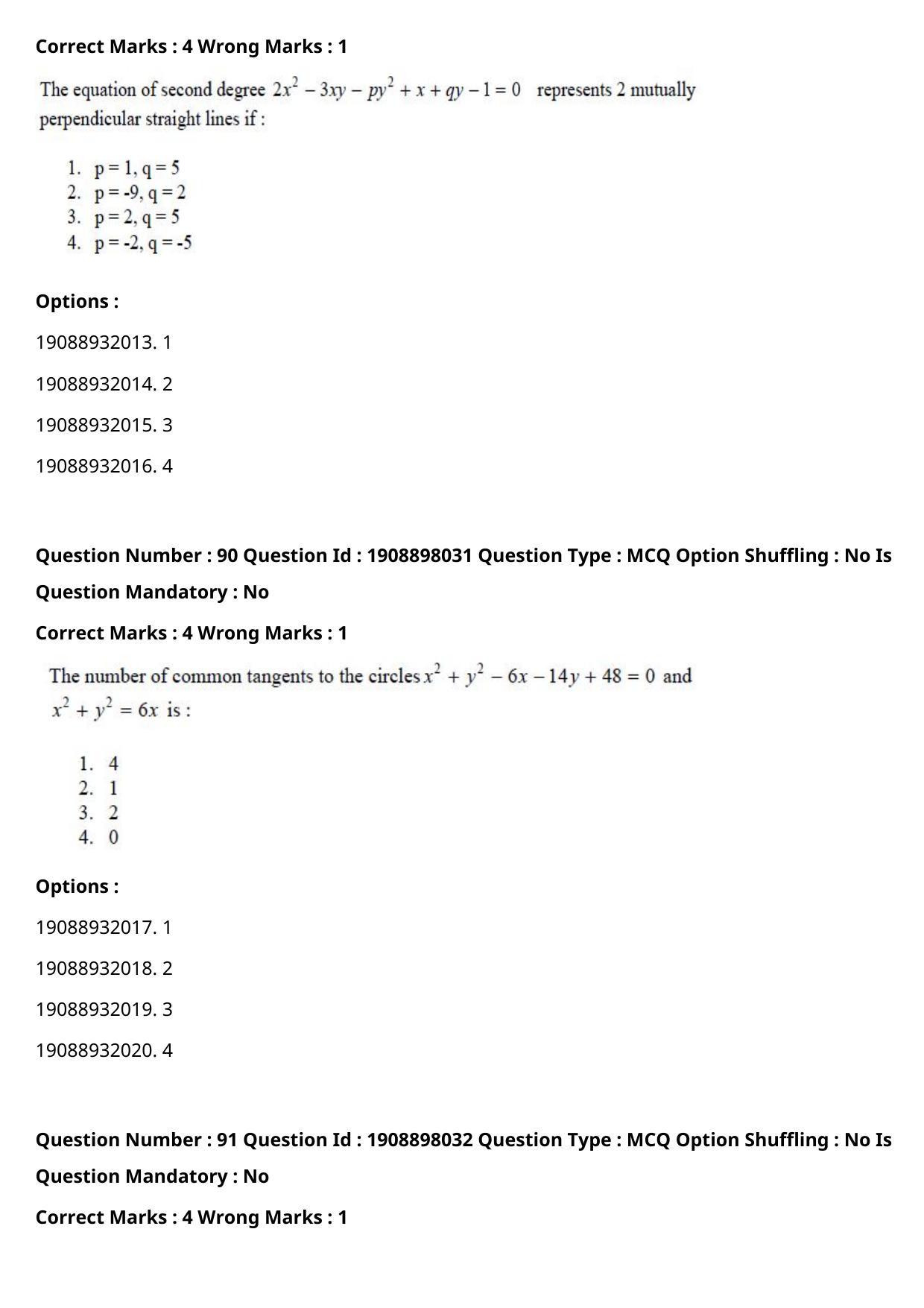ICAR AIEEA PG 2021 STATISTICAL SCIENCE Question Paper - Page 47