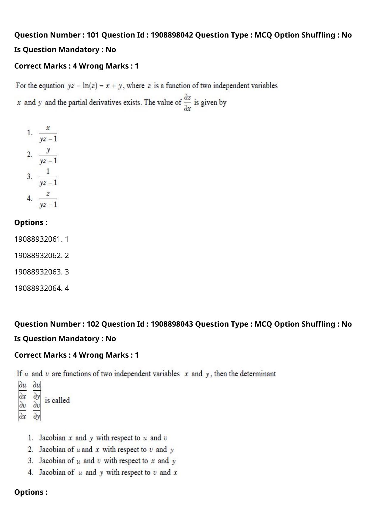 ICAR AIEEA PG 2021 STATISTICAL SCIENCE Question Paper - Page 53