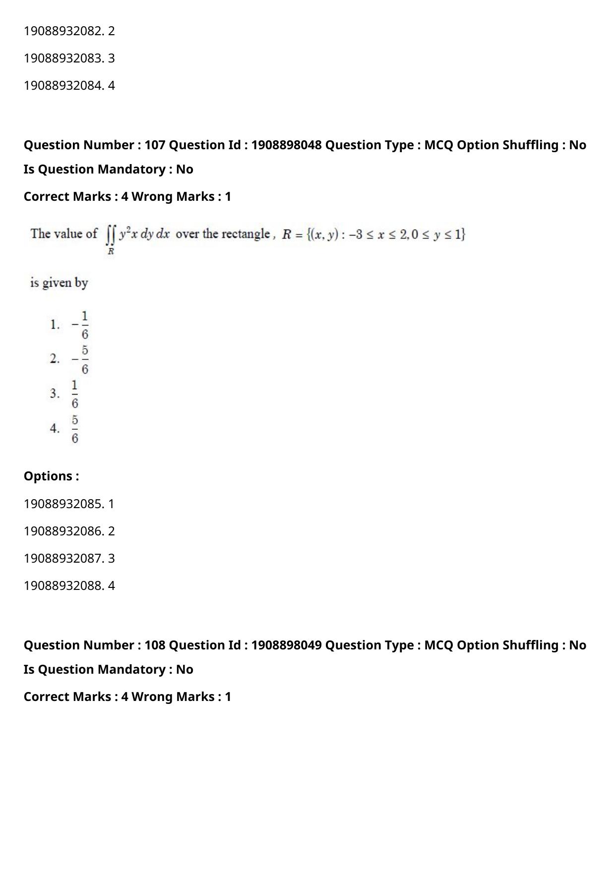 ICAR AIEEA PG 2021 STATISTICAL SCIENCE Question Paper - Page 56