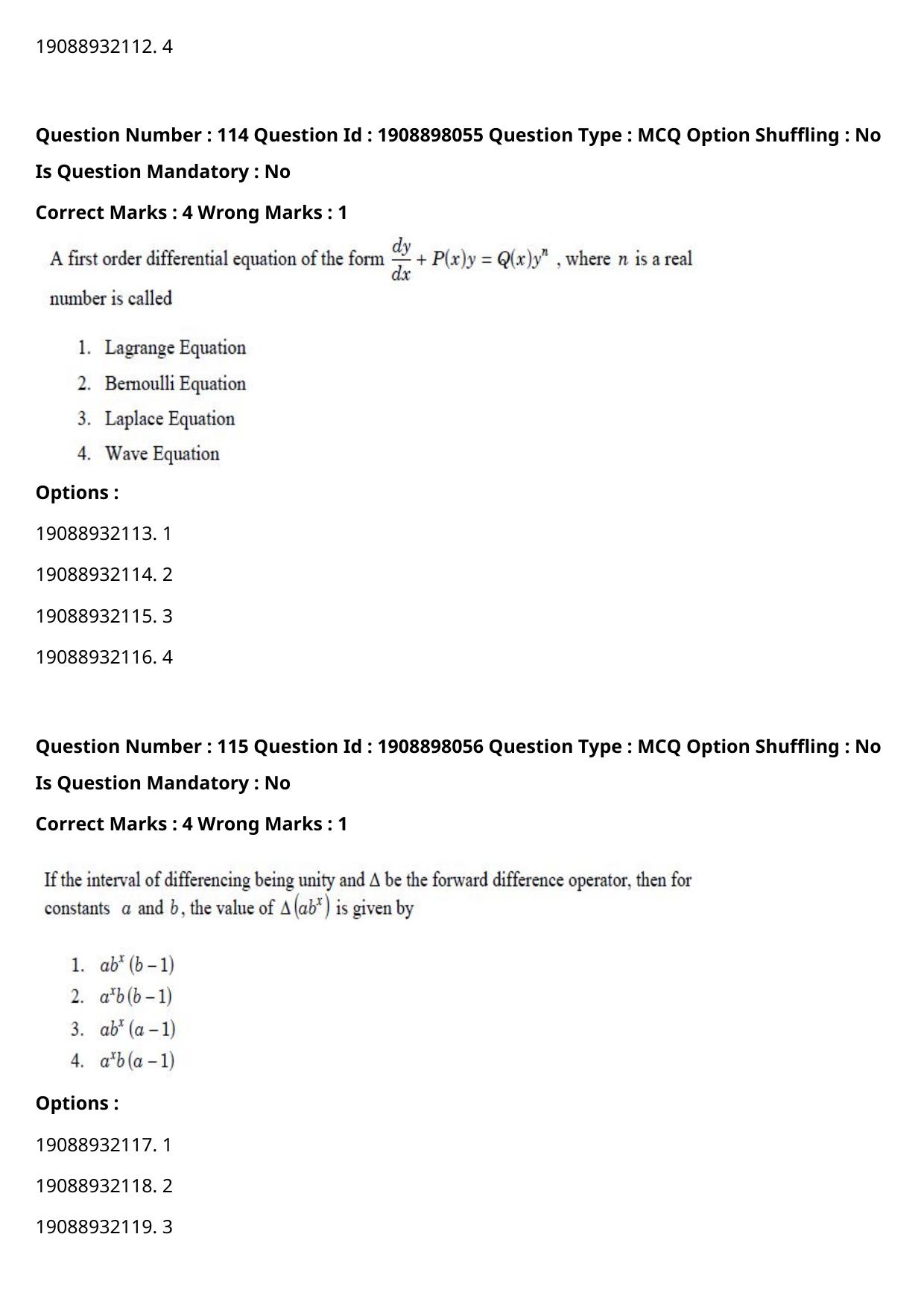 ICAR AIEEA PG 2021 STATISTICAL SCIENCE Question Paper - Page 60