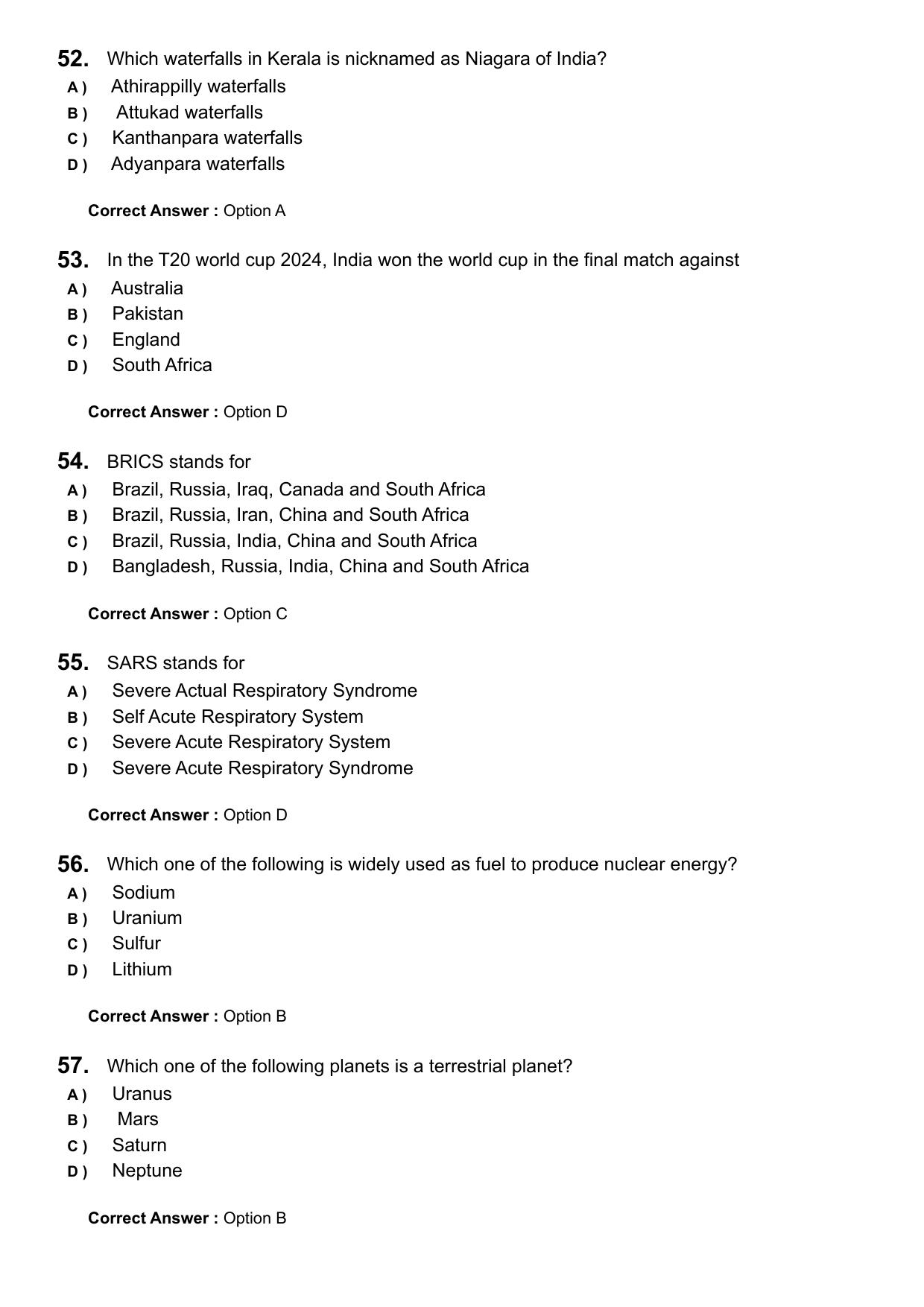 KLEE 5 Year LLB Exam 2024 Question Paper - Page 11