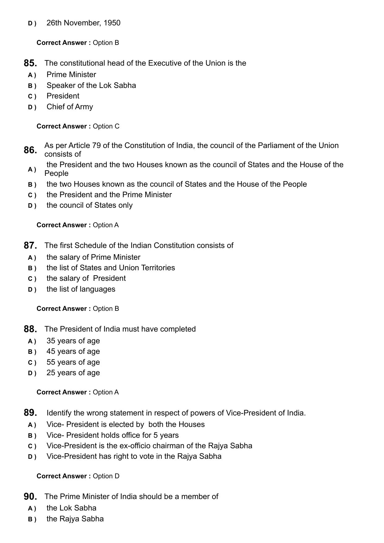 KLEE 5 Year LLB Exam 2024 Question Paper - Page 17