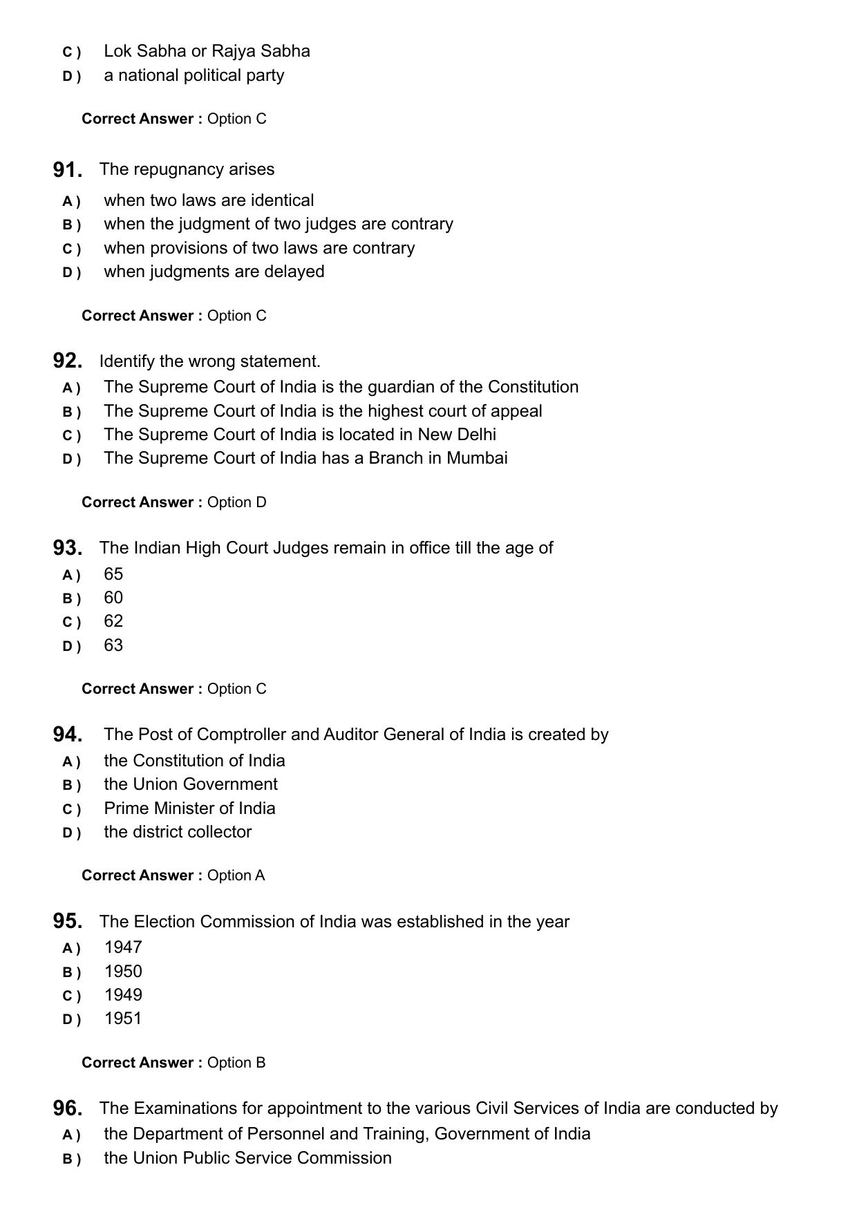 KLEE 5 Year LLB Exam 2024 Question Paper - Page 18