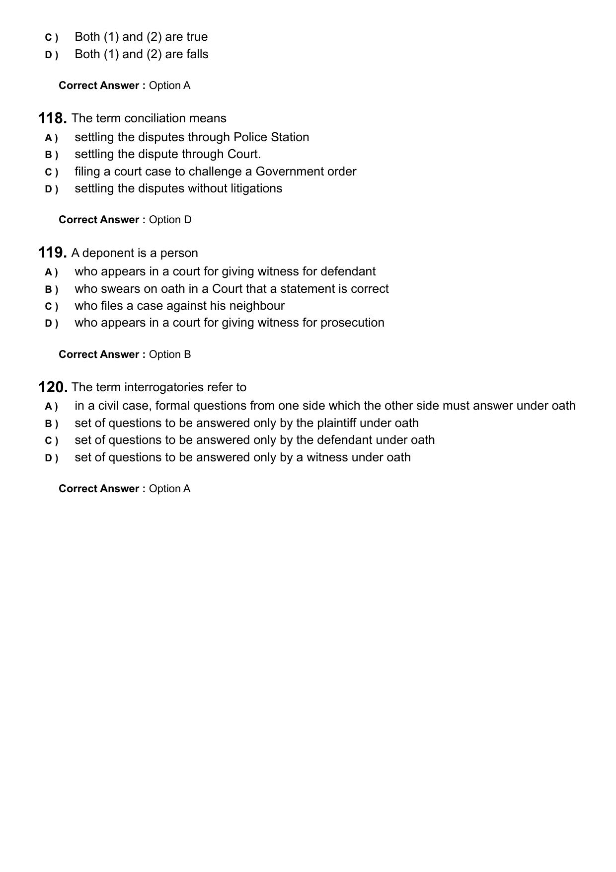 KLEE 5 Year LLB Exam 2024 Question Paper - Page 23