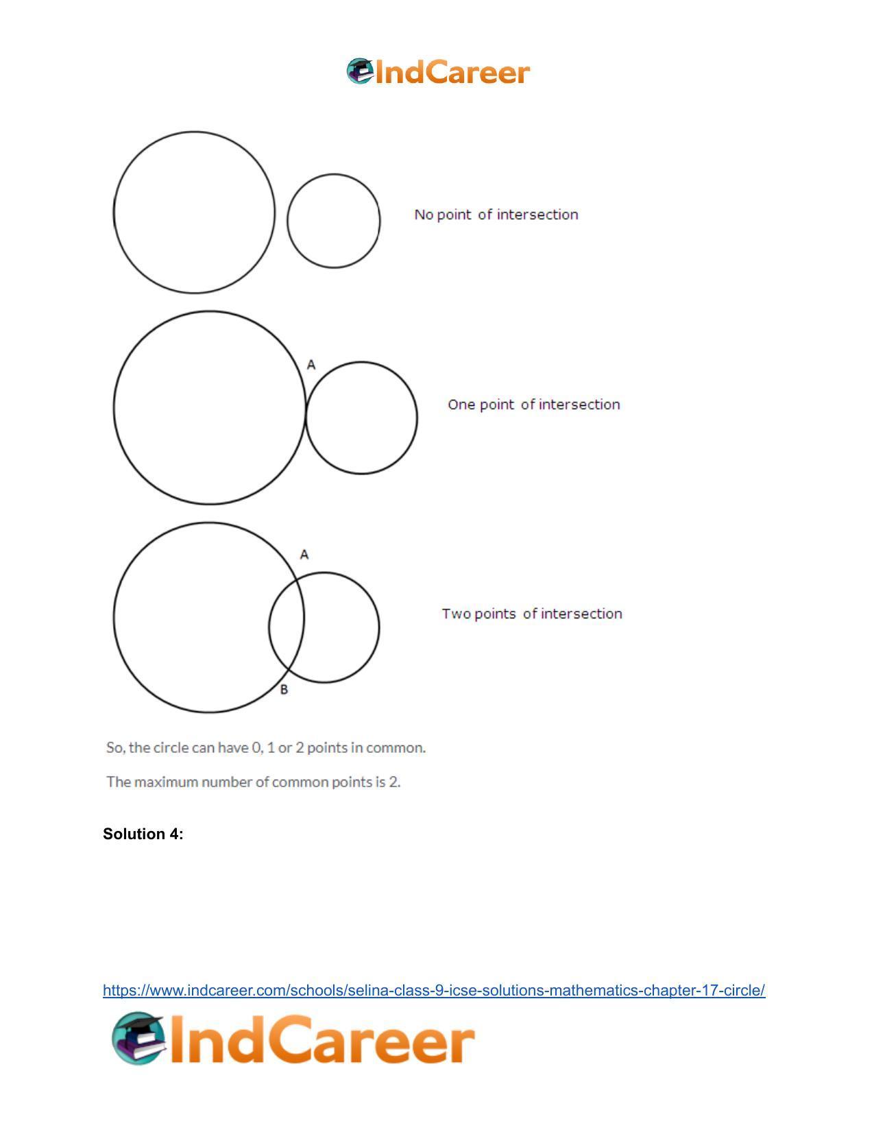 Selina Class 9 ICSE Solutions Mathematics : Chapter 17- Circle - Page 31