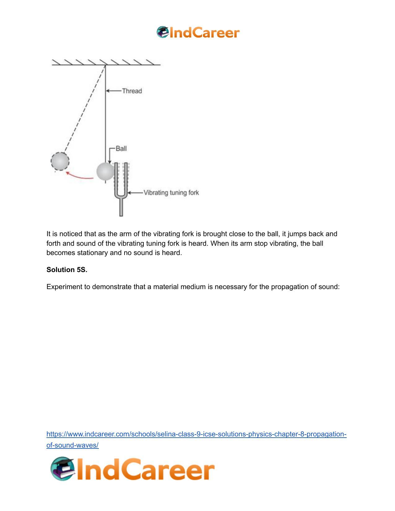 Selina Class 9 ICSE Solutions Physics : Chapter 8- Propagation of Sound Waves - Page 3