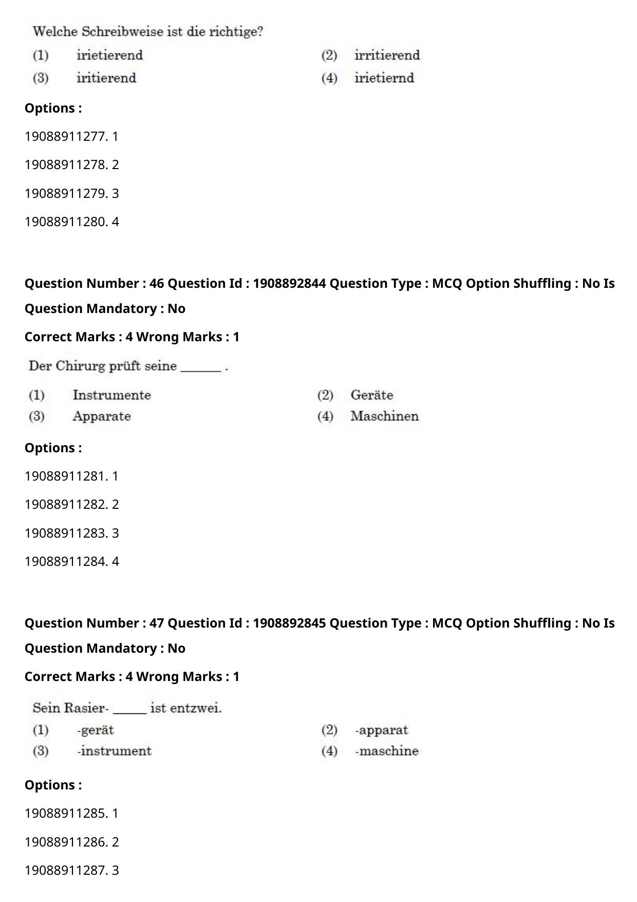 CUET PG 2021 PGQP49 Question Paper - Page 22
