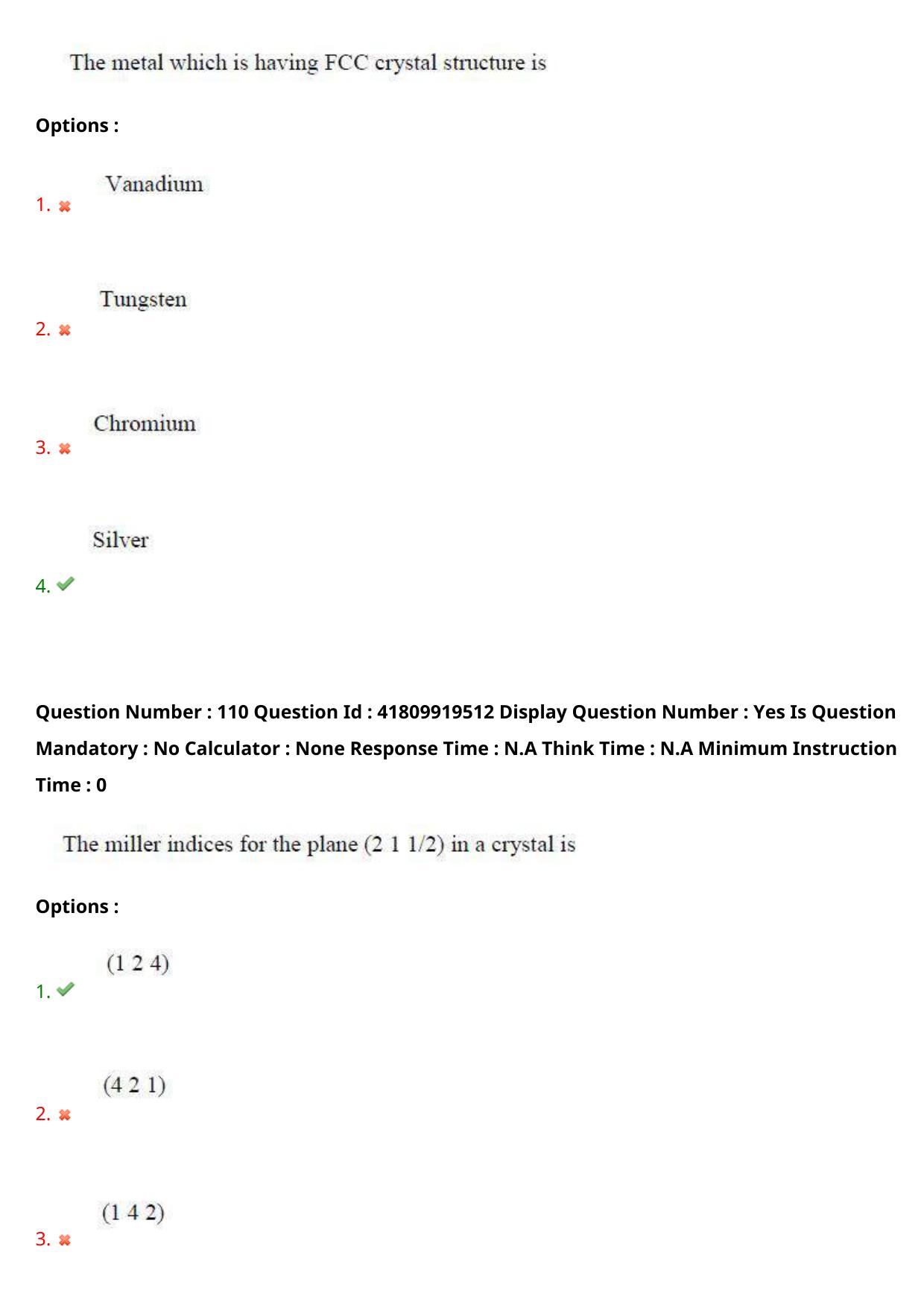 AP ECET 2023 Metallurgical Engineering Question Paper - Page 68