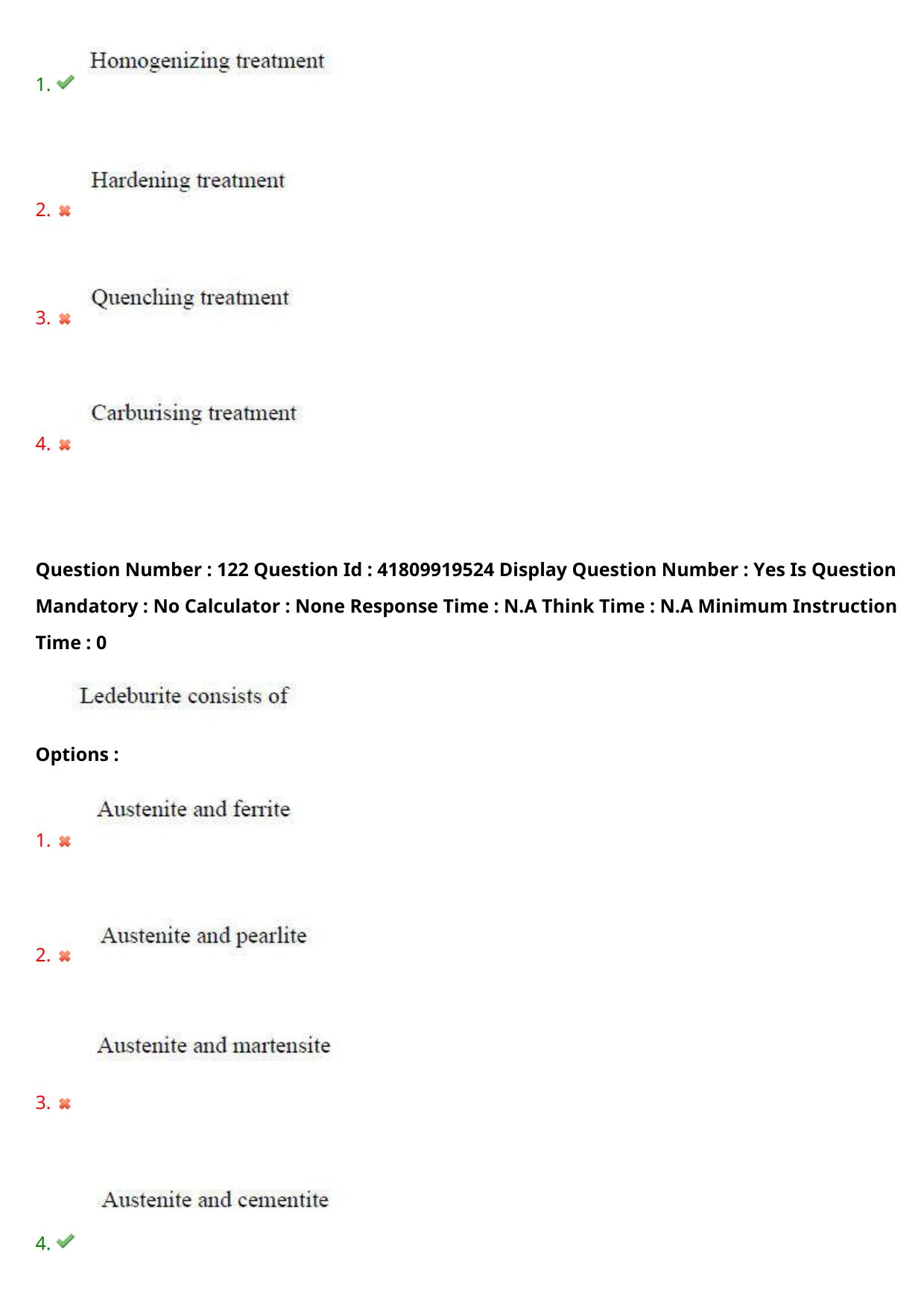 AP ECET 2023 Metallurgical Engineering Question Paper - Page 76