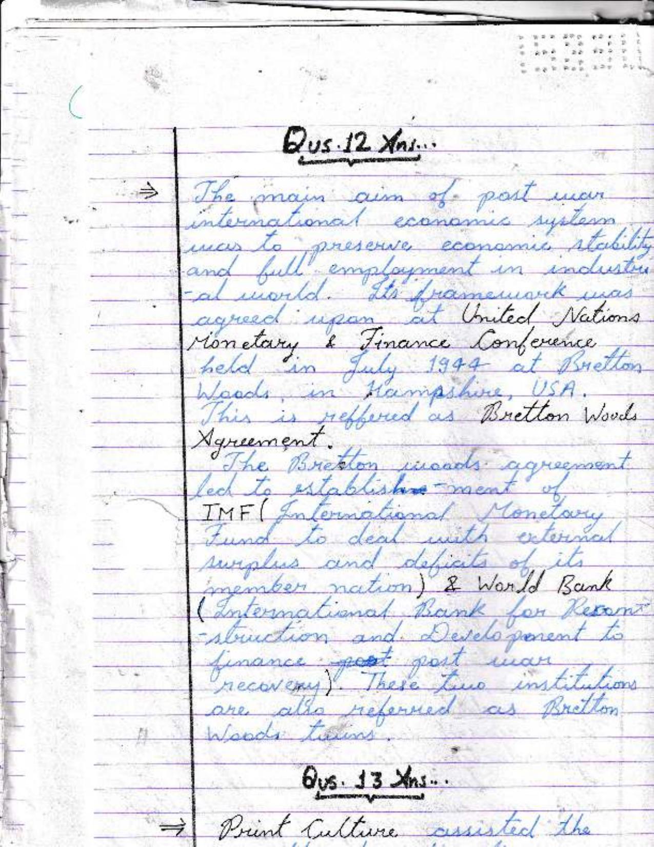 UBSE Class 10 Social Science 2022 Toppers Answer Sheet - Page 5