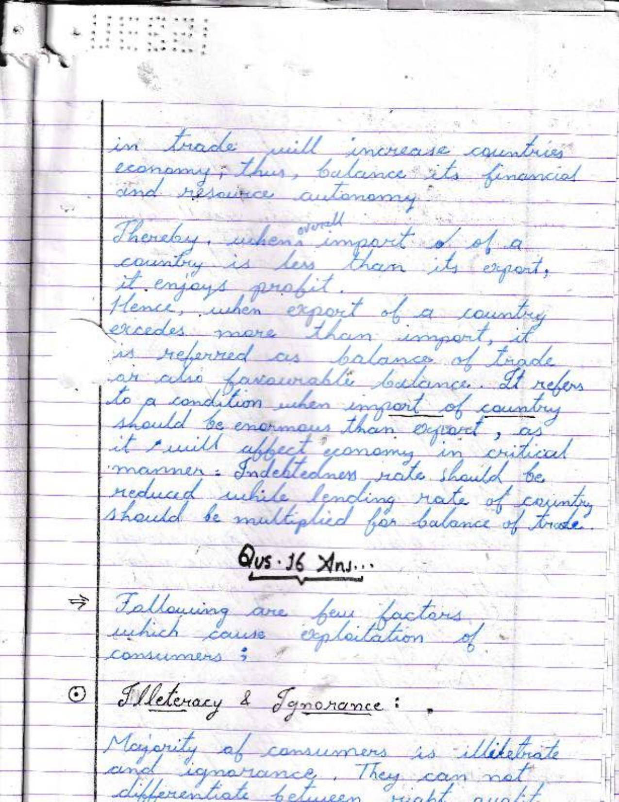 UBSE Class 10 Social Science 2022 Toppers Answer Sheet - Page 8