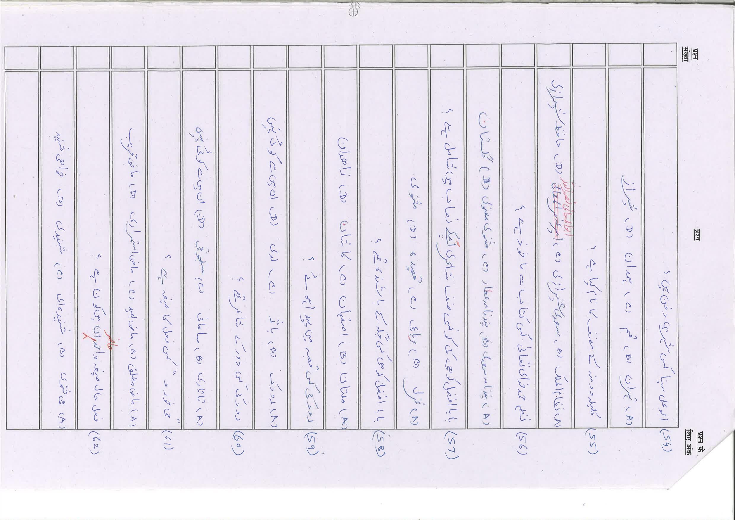 Bihar Board (BSEB) Class X: 121- PERSIAN 2025 Model Question Paper - Page 9