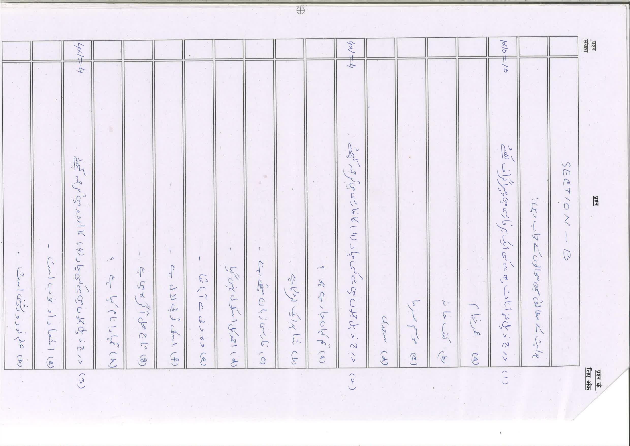 Bihar Board (BSEB) Class X: 121- PERSIAN 2025 Model Question Paper - Page 15